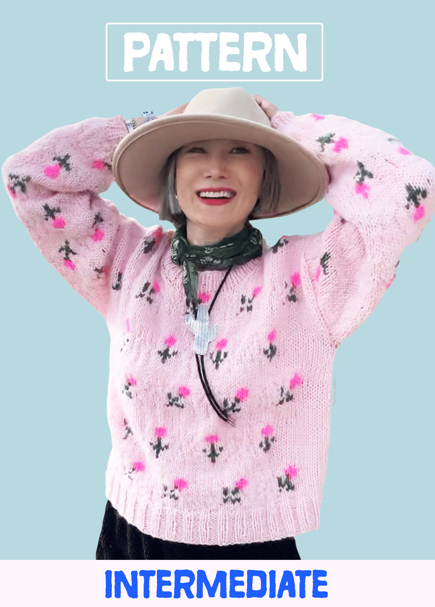 Florist Sweater PATTERN- Dream – Loopy Mango