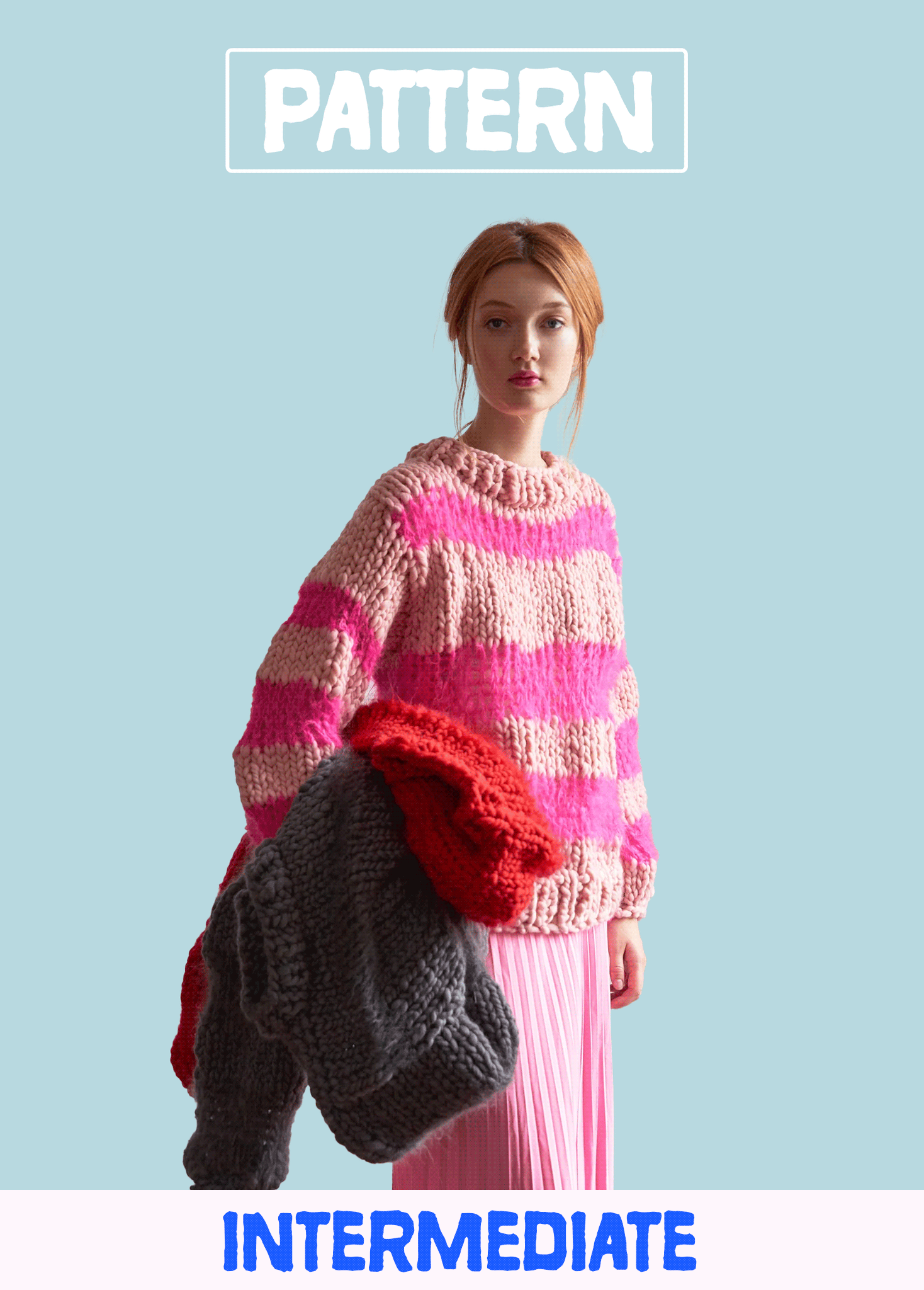 Meri-Mohair Sweater PATTERN- Merino No. 5 and Mohair So Soft