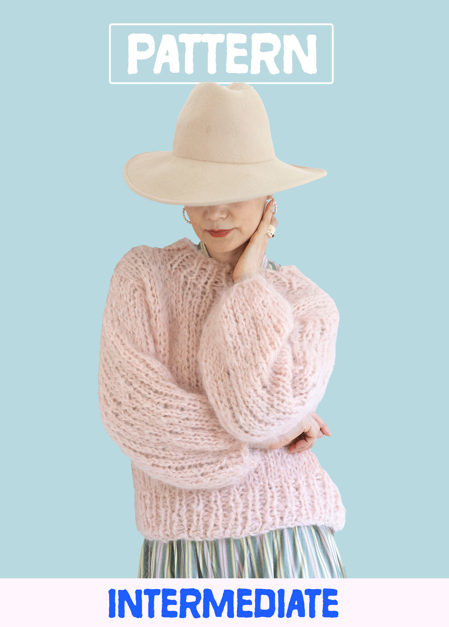 Mohair Sweater PATTERN- Mohair So Soft – Loopy Mango