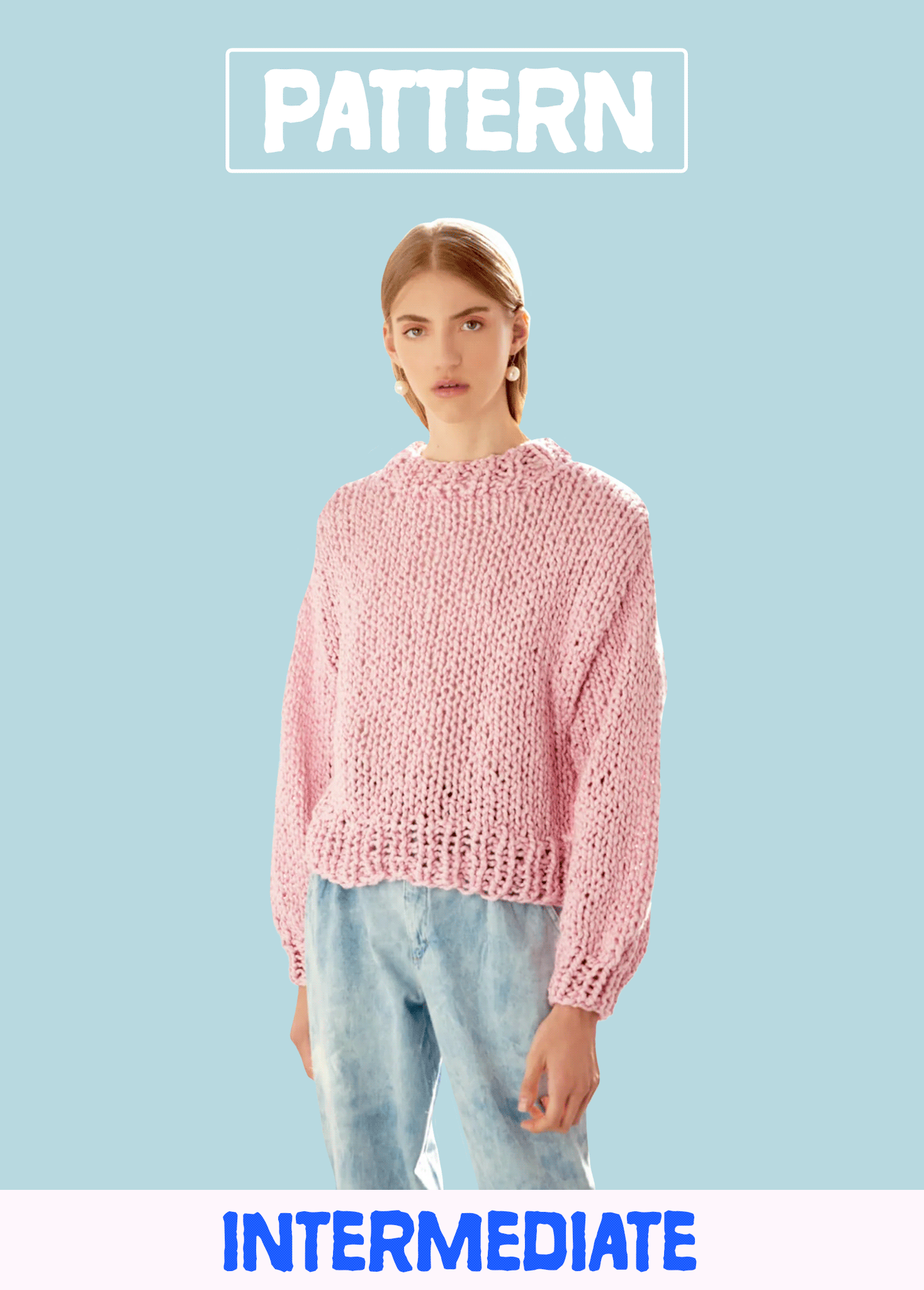 Summer Sweater PATTERN - Big Cotton – Loopy Mango
