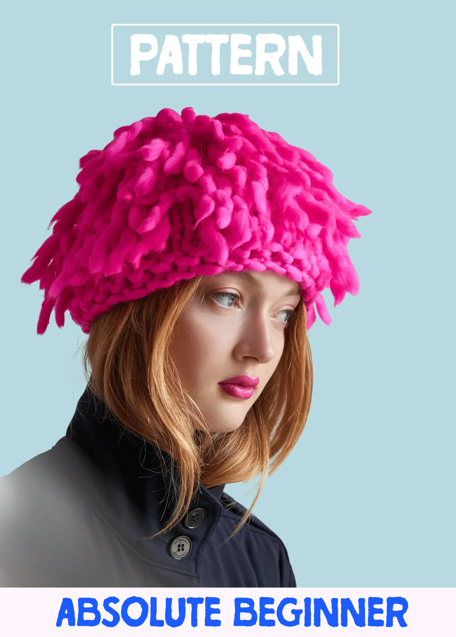 Fringe Hat PATTERN - Merino No. 5 – Loopy Mango display picture 1
