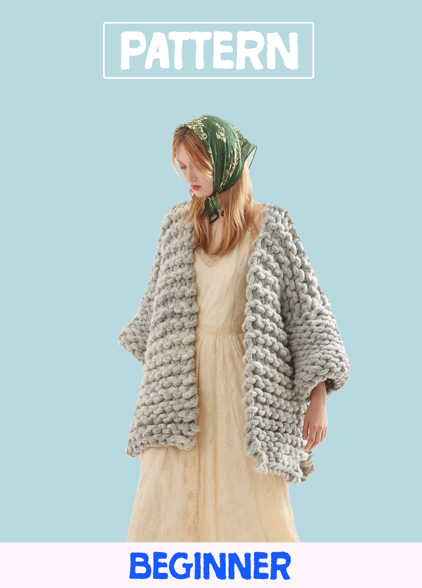 Little Monster Jacket PATTERN - Big Loop – Loopy Mango