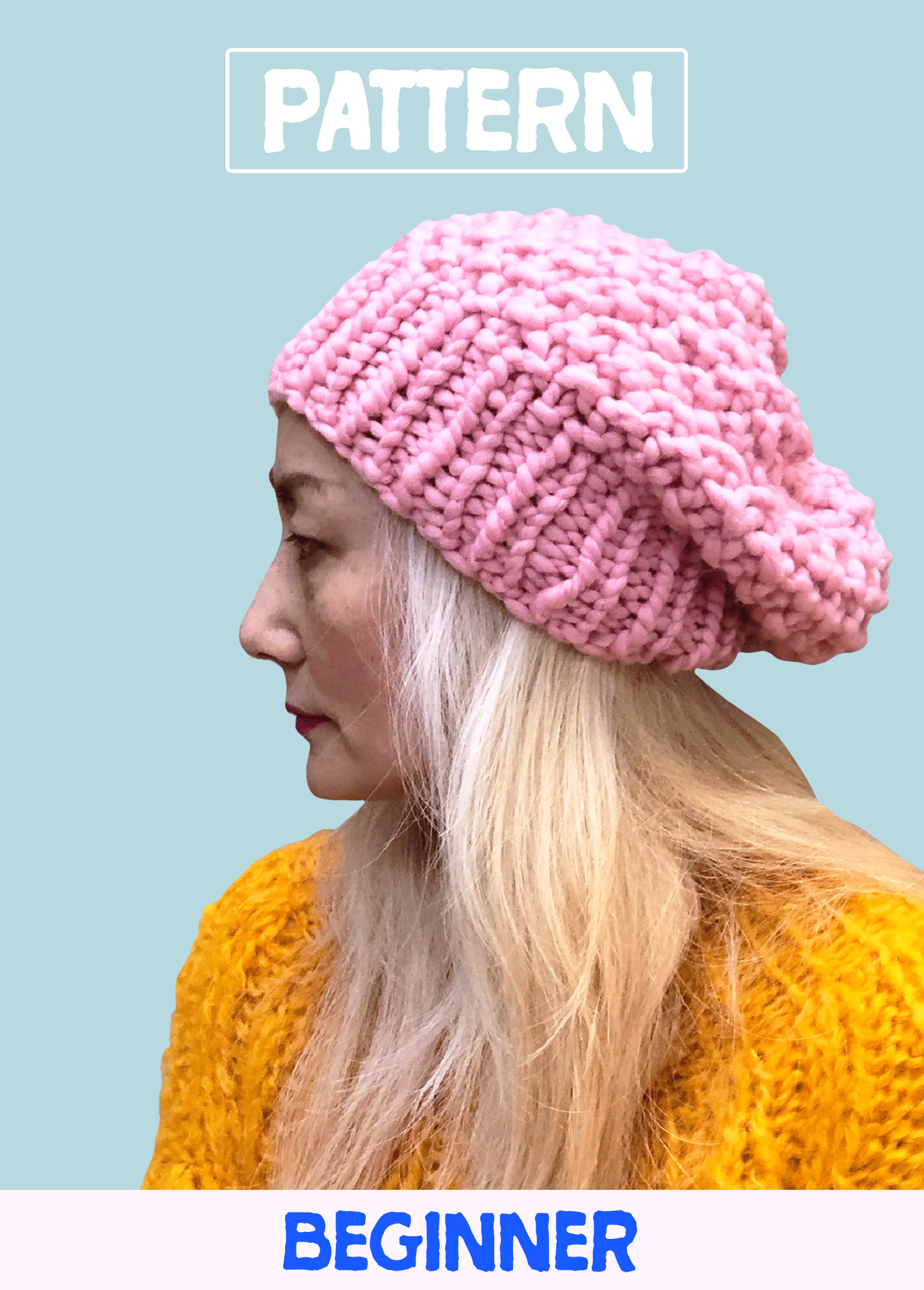 Moss Stitch Beanie PATTERN - Merino No. 5 – Loopy Mango