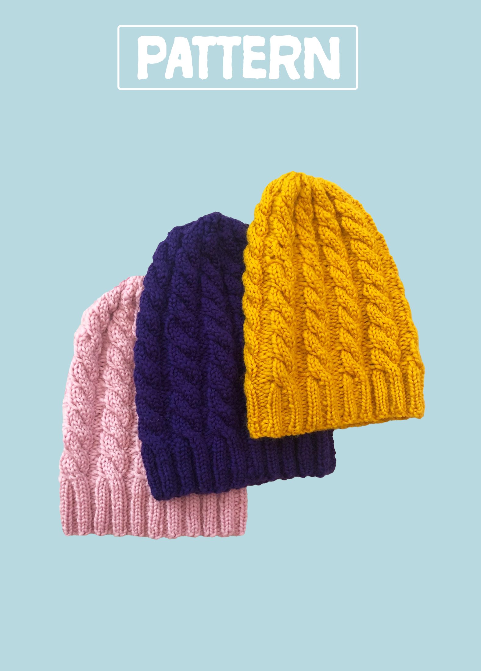 Classic Cable Beanie- PATTERN Dream – Loopy Mango