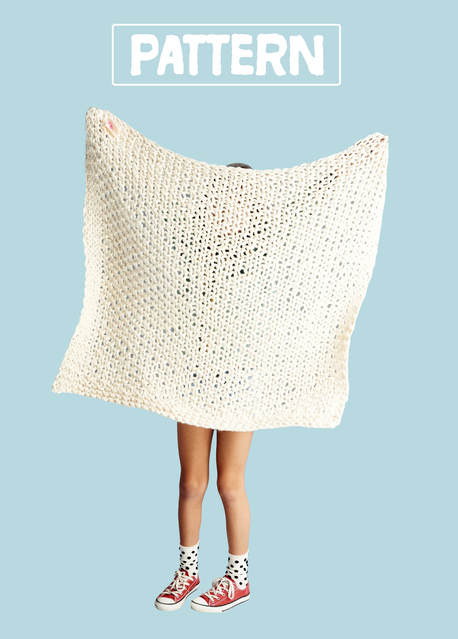 Cotton Baby Blanket PATTERN- Big Cotton – Loopy Mango