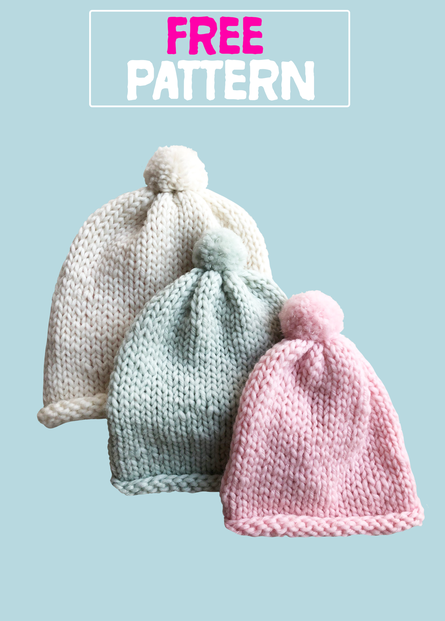 FREE Easy Beanie- PATTERN - Dream – Loopy Mango