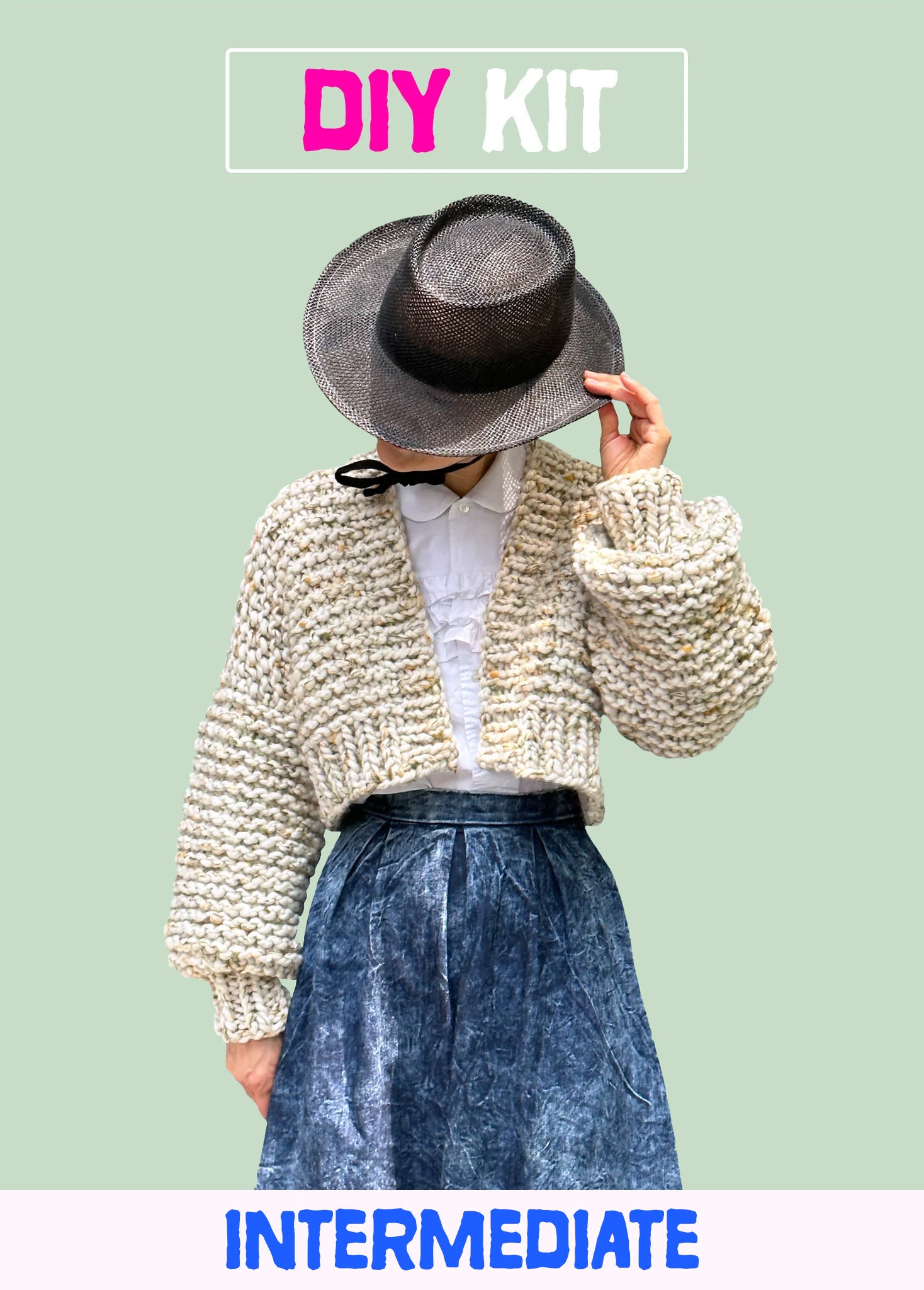 DIY Kit - My First Cardigan - Merino No. 5 – Loopy Mango
