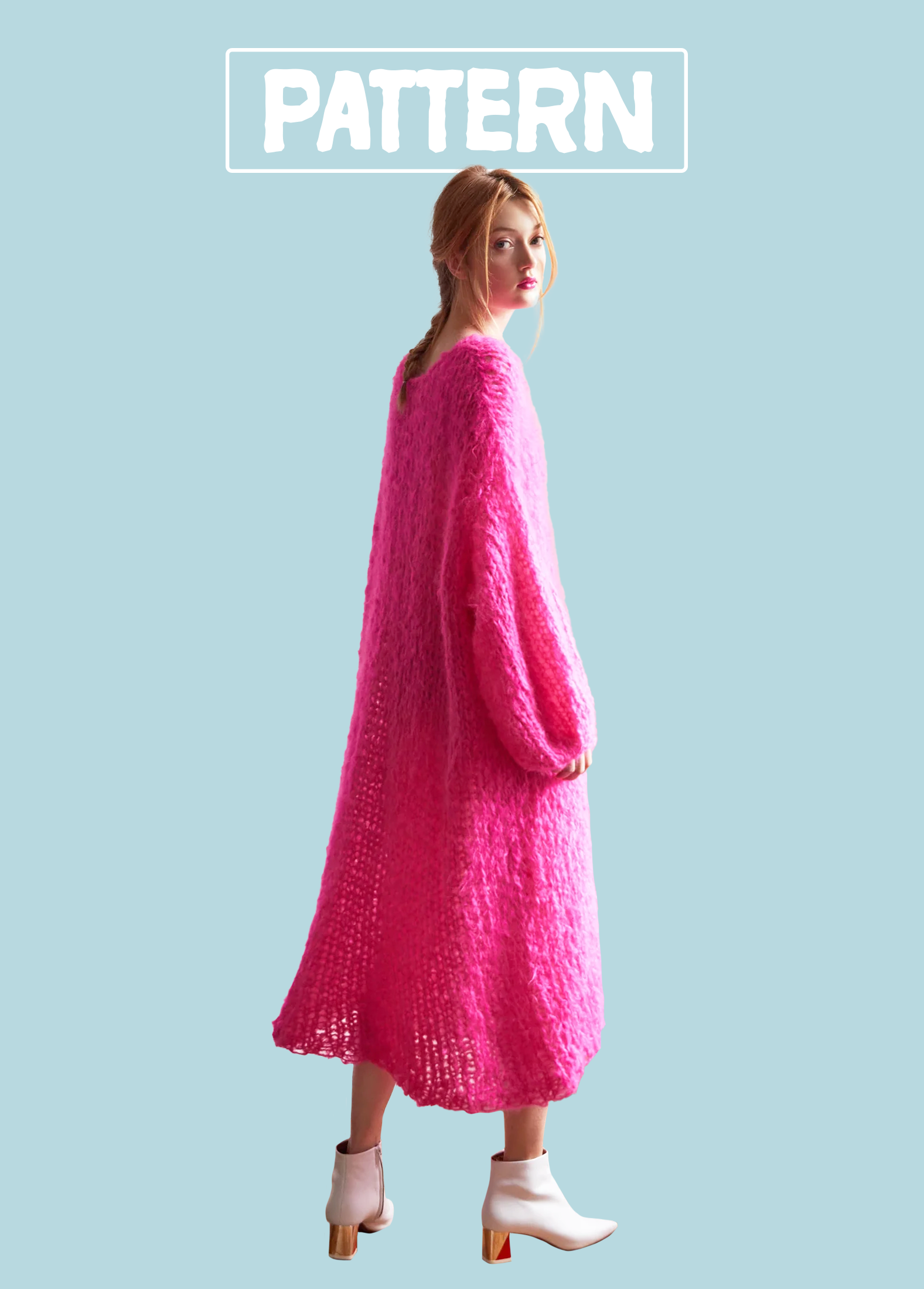 Long Dress - PATTERN - Mohair So Soft Long Dress - PATTERN - Mohair So Soft