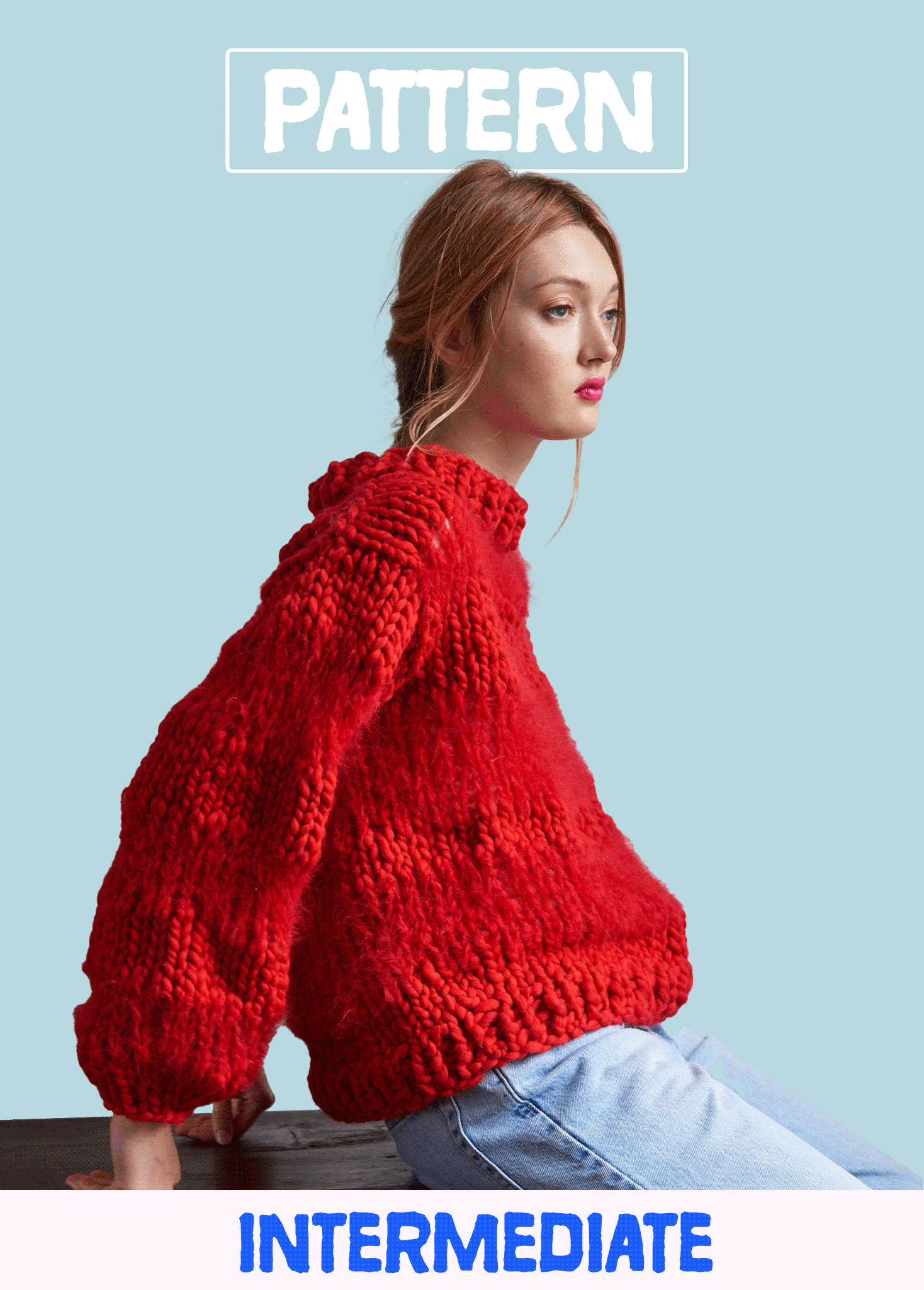 Meri-Mohair Sweater PATTERN- Merino No. 5 and Mohair So Soft
