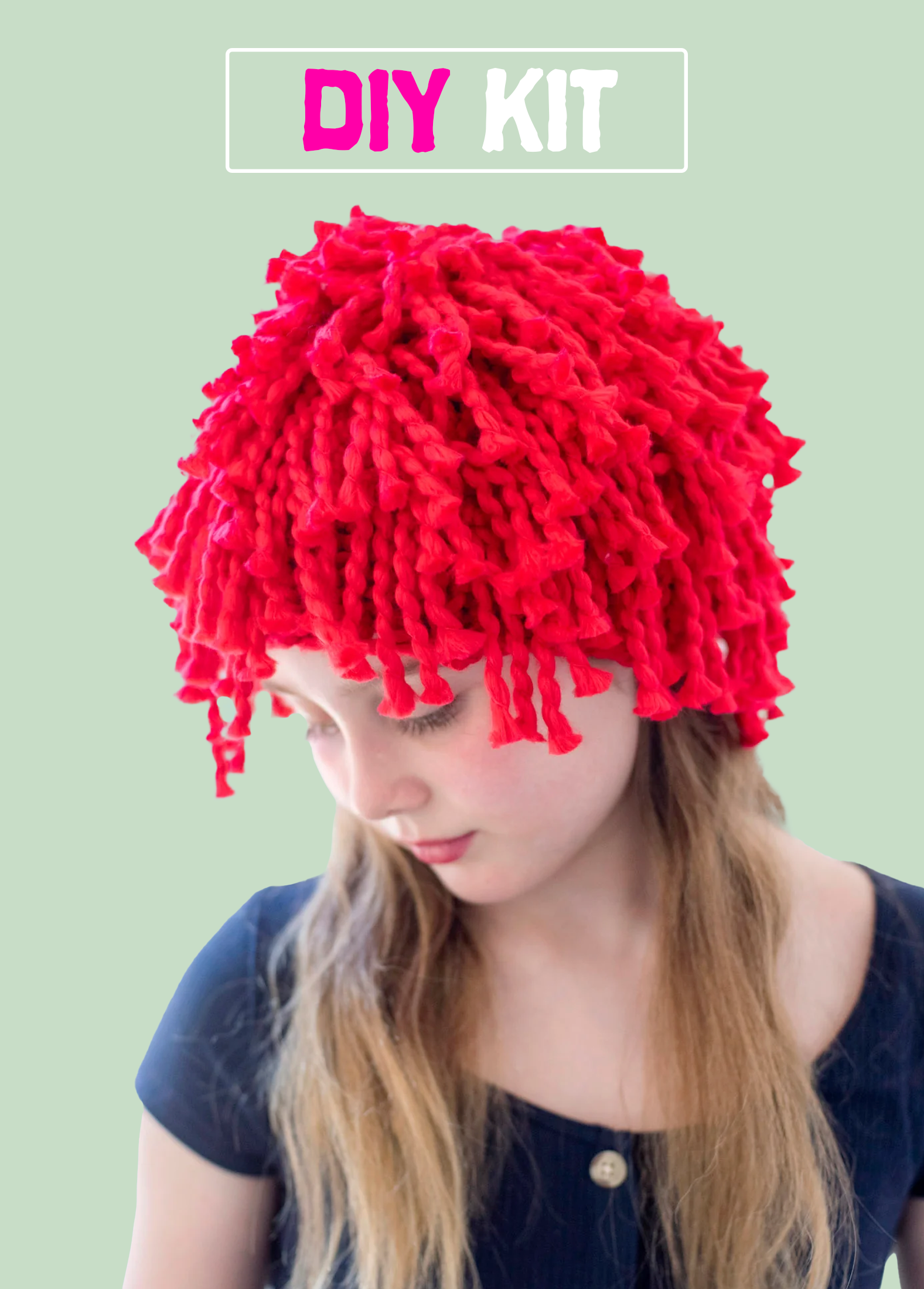 DIY Kit - Summer Crochet Beanie - Big Cotton – Loopy Mango