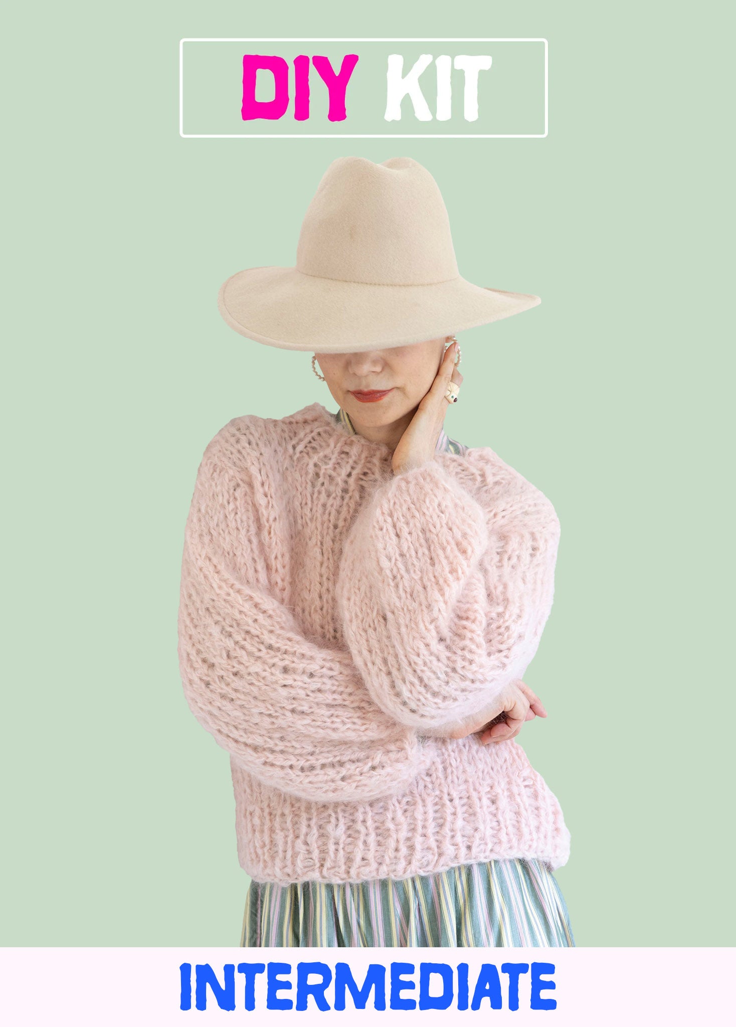 DIY Kit - Sweater - Mohair So Soft – Loopy Mango