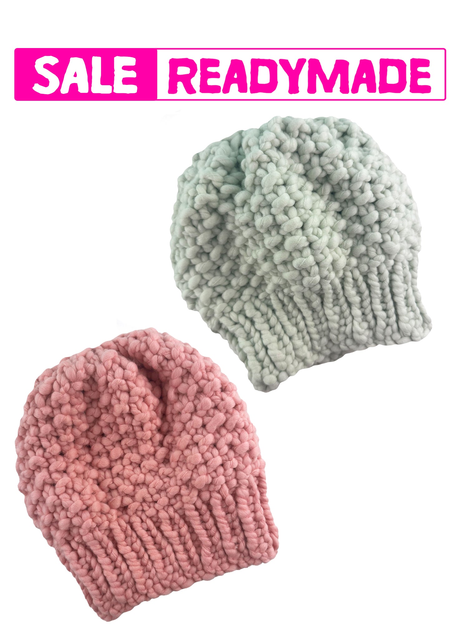 Moss Stitch Beanie - Merino-SALE – Loopy Mango display picture 1