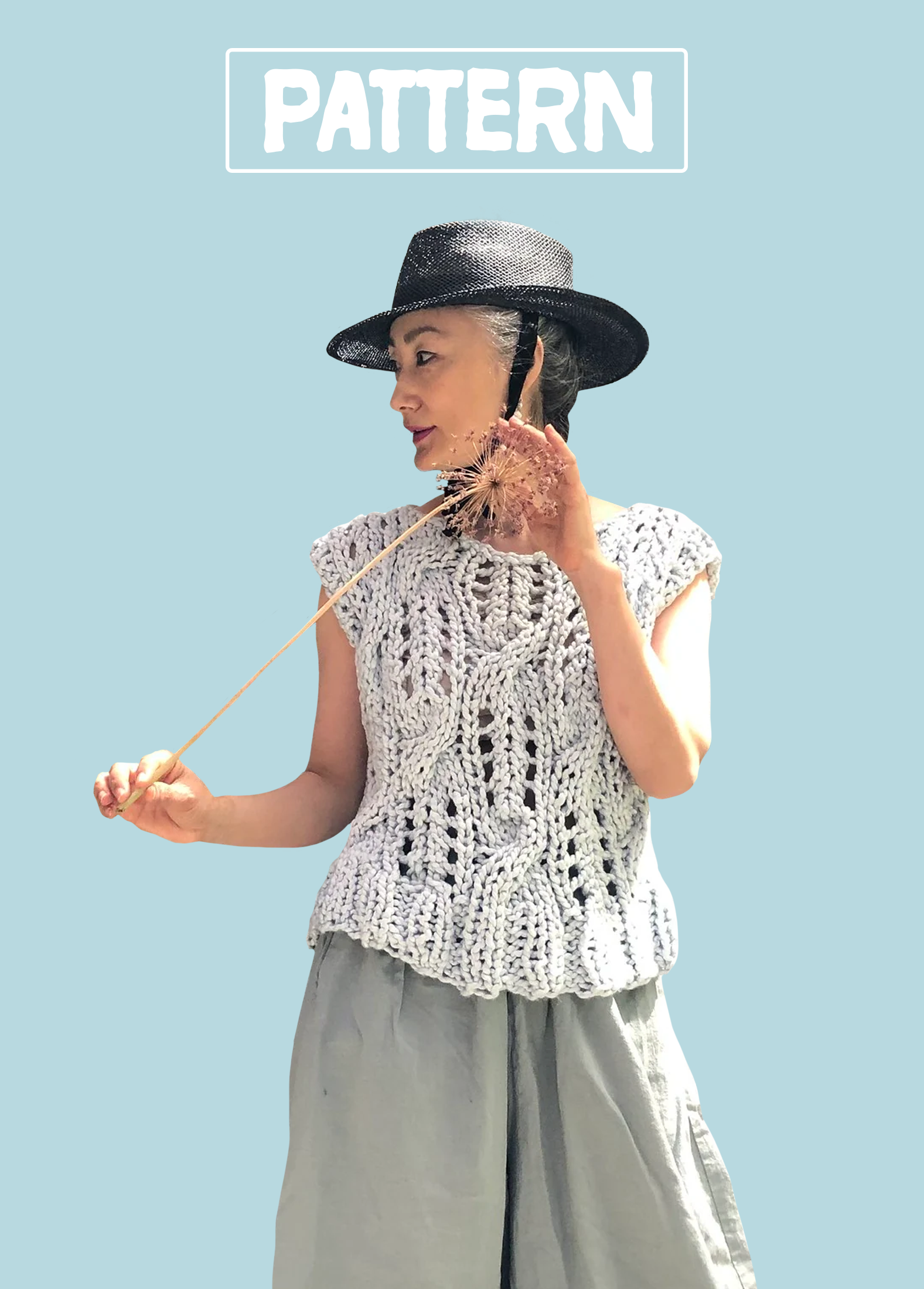 Off the Shoulder Top PATTERN- Big Cotton – Loopy Mango