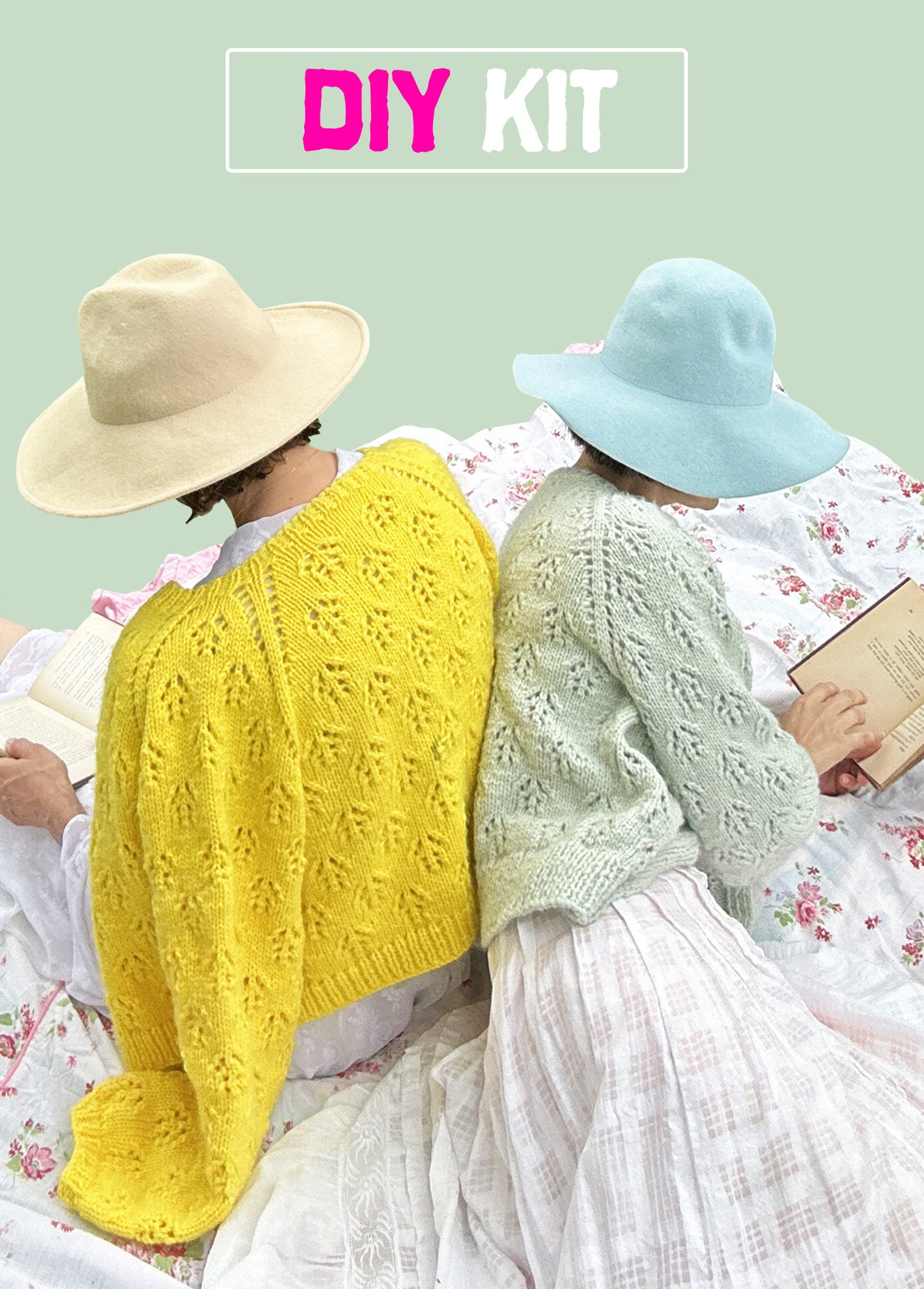 Easy First Lace Knitting Project | Pinecone Top-Down
