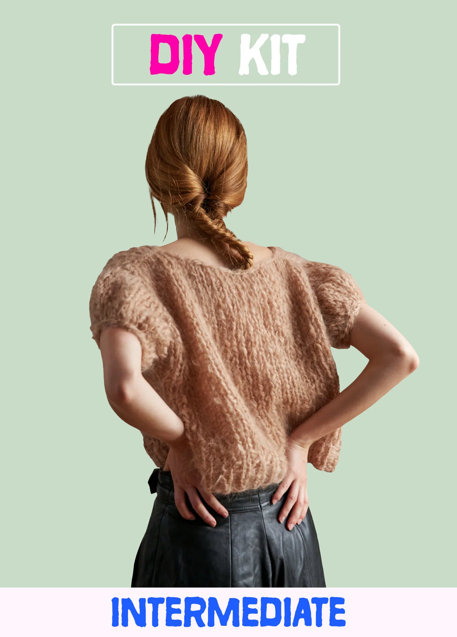 DIY Kit - Puff Sleeve Top - Mohair So Soft – Loopy Mango DIY Kit - Puff Sleeve Top - Mohair So Soft – Loopy Mango