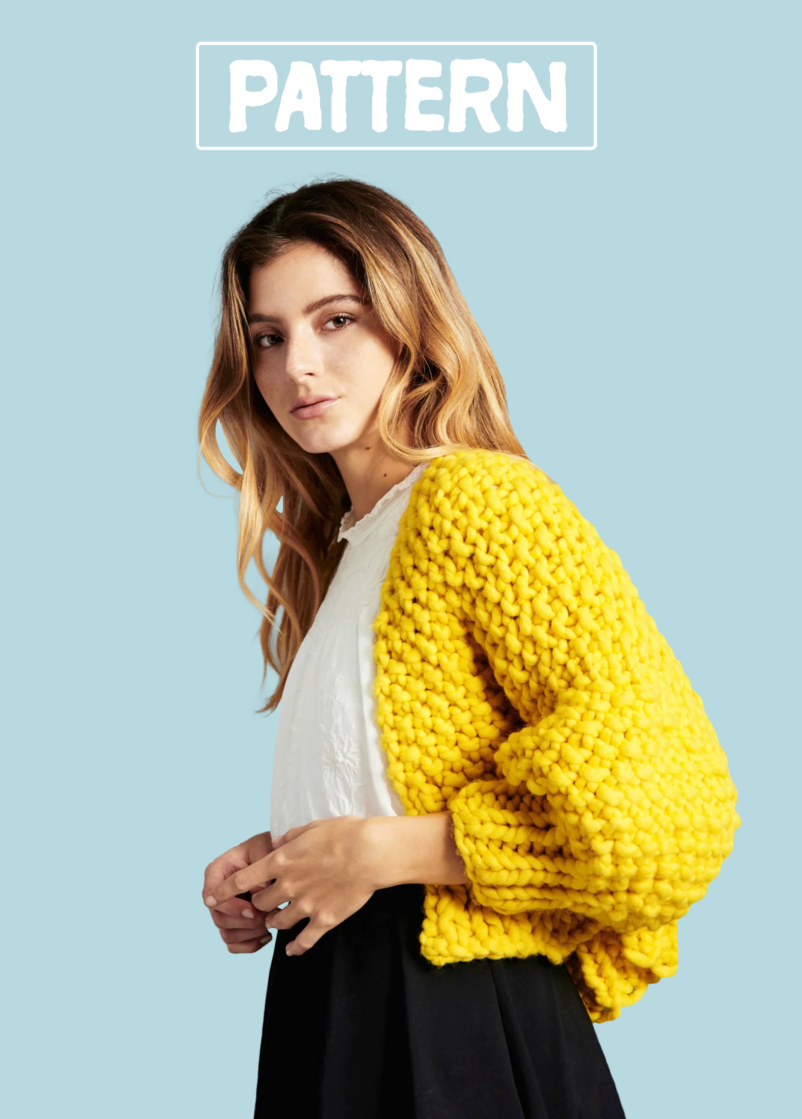 Easy chunky sales knit cardigan pattern