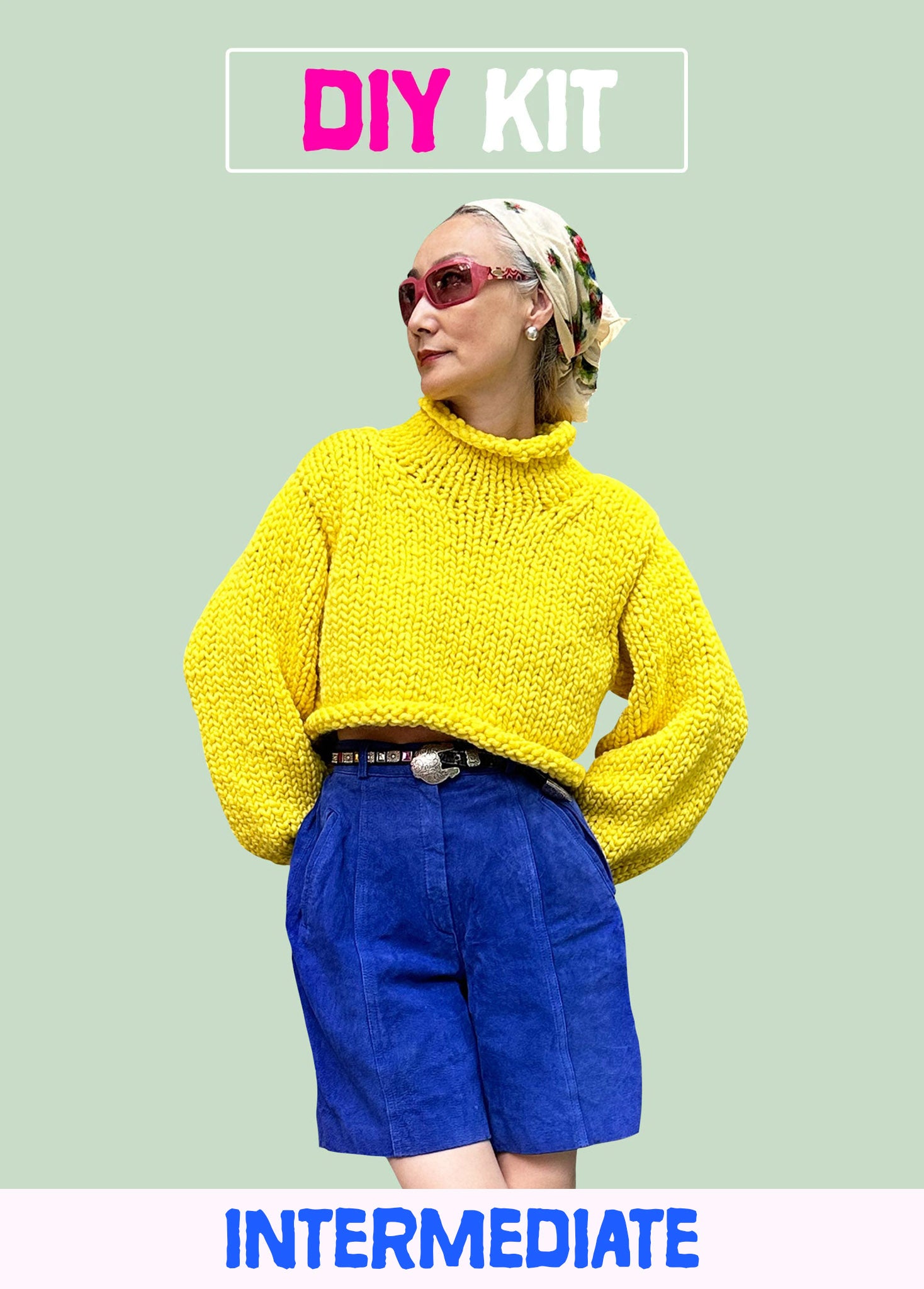 yumi　Tニット Ｍ DIY Kit - Tomboy Sweater - Merino No. 5 – Loopy Mango