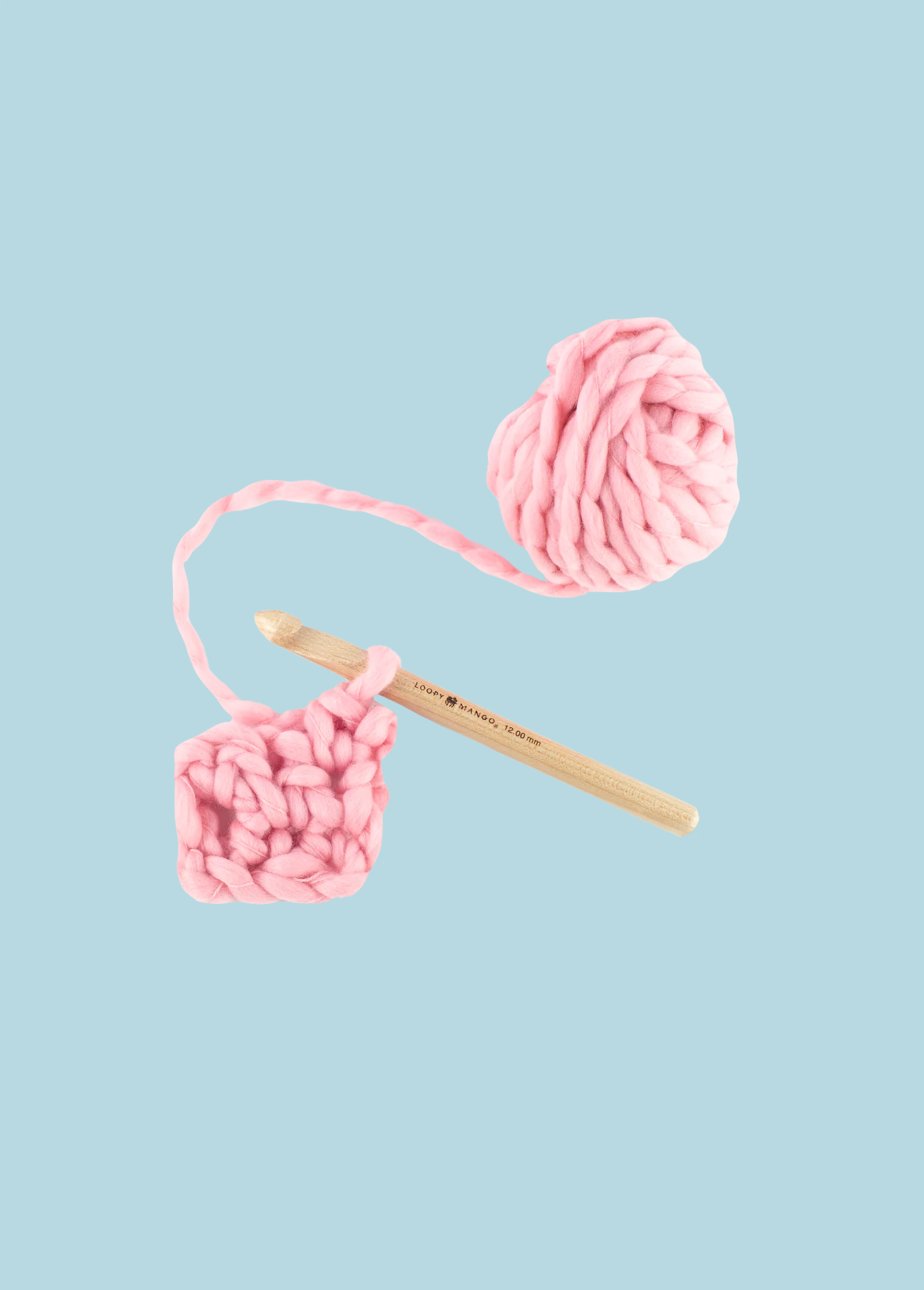 Giant crochet hook, size U crochet hook 25 mm crochet hook – Loopy Mango