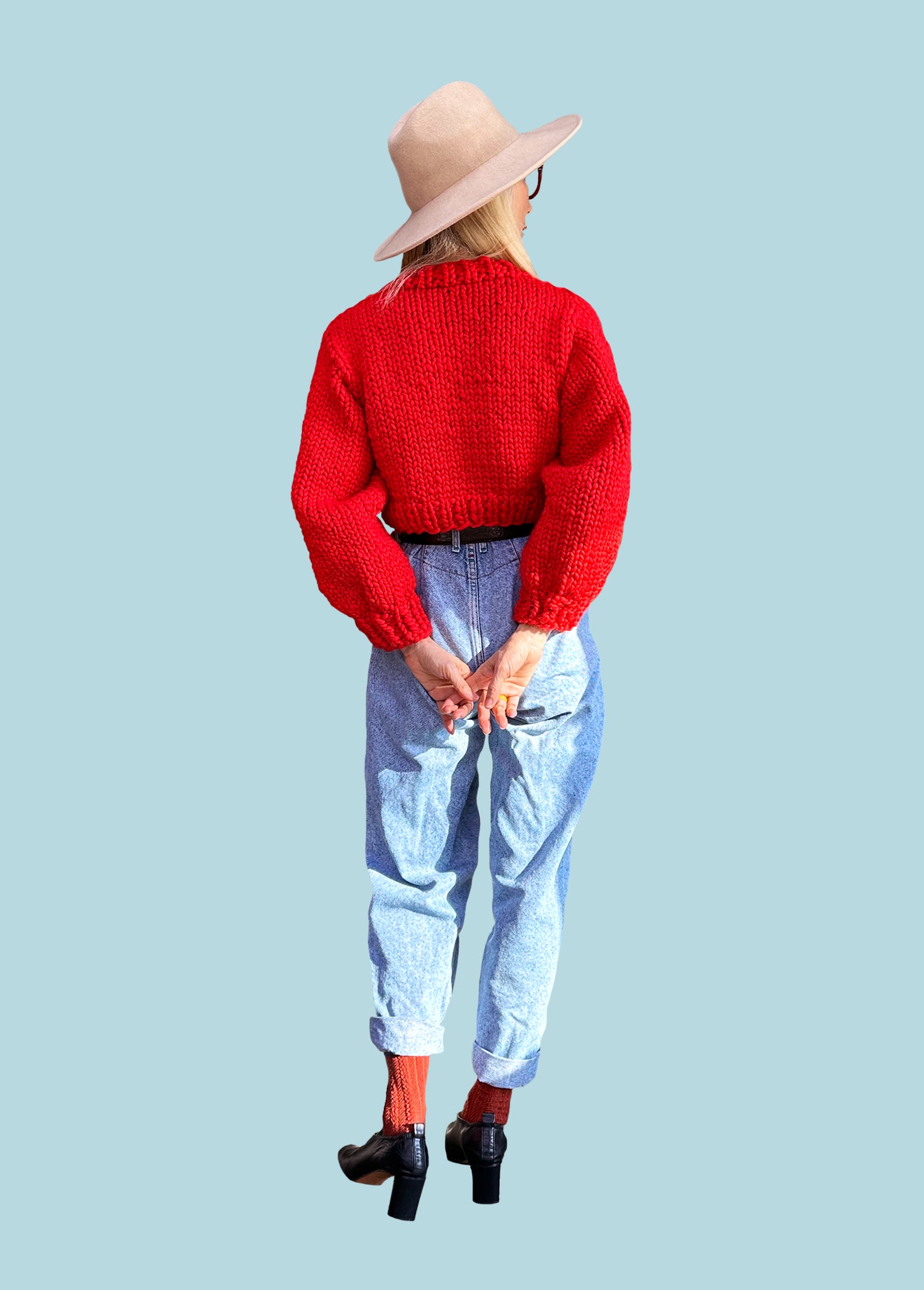 DIY Kit - Easy Cropped Sweater - Merino No. 5