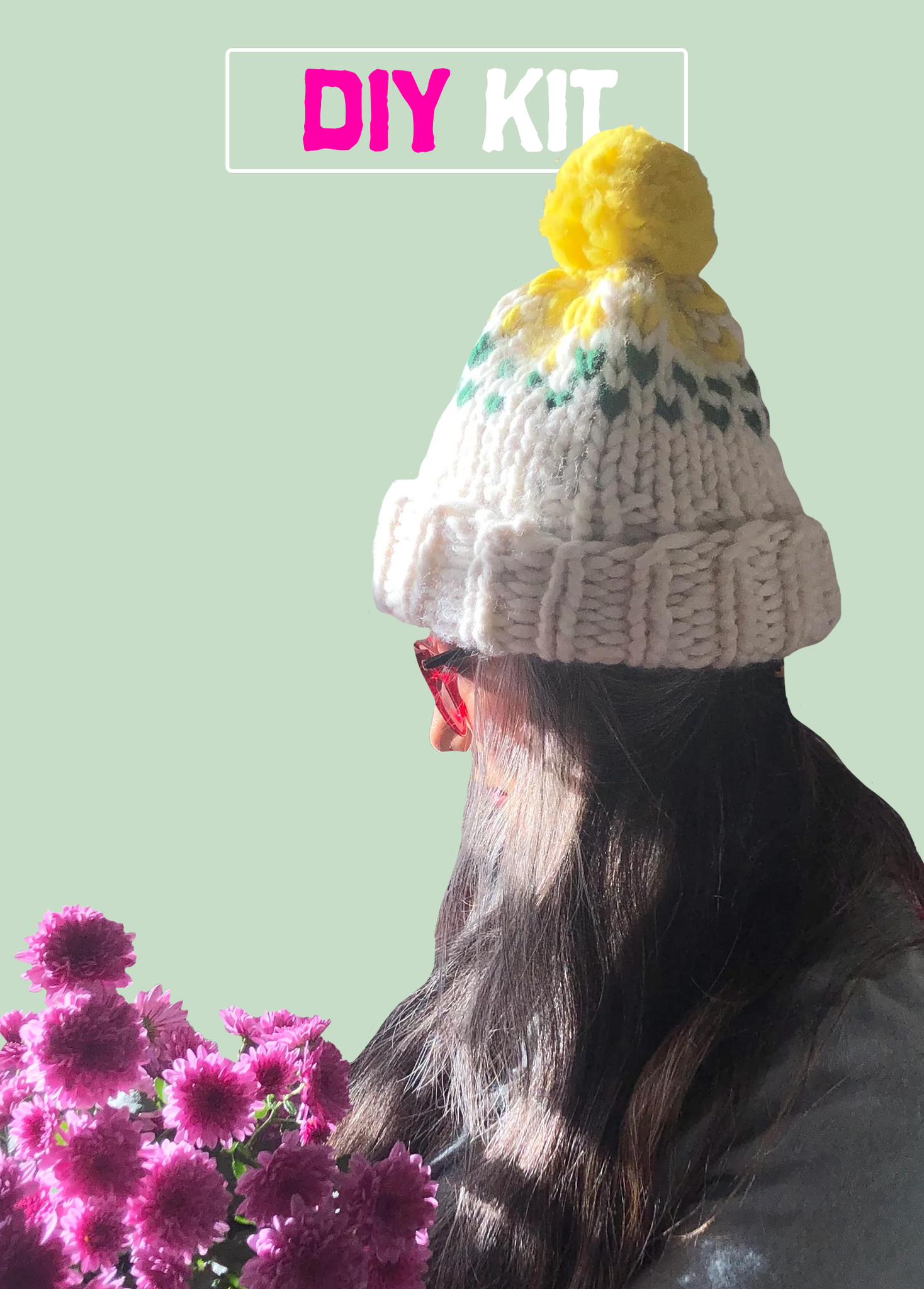 MRULIC Knitting Pom DIY Button Hats Pom AccessiresFaux Ball with