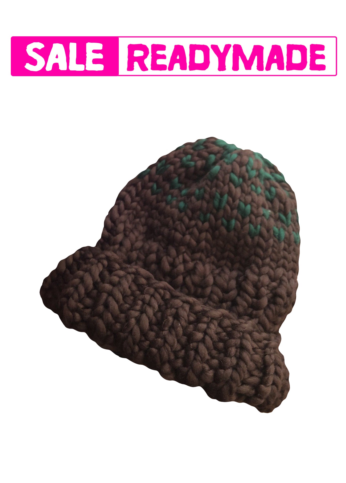 Edelweiss Hat with 2 colors - Merino - SALE!!