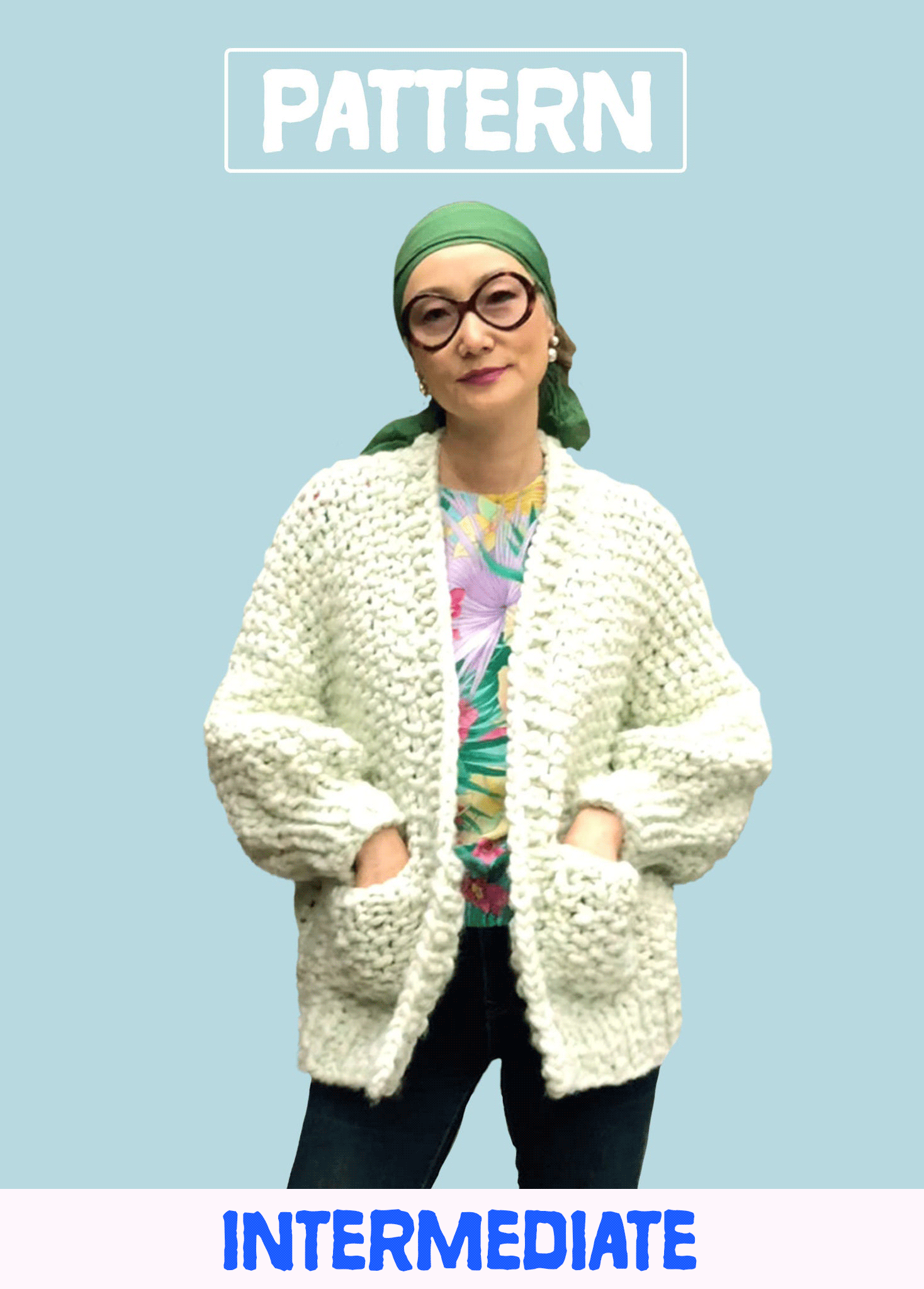 Everyday Cardigan PATTERN- Merino No. 5 – Loopy Mango