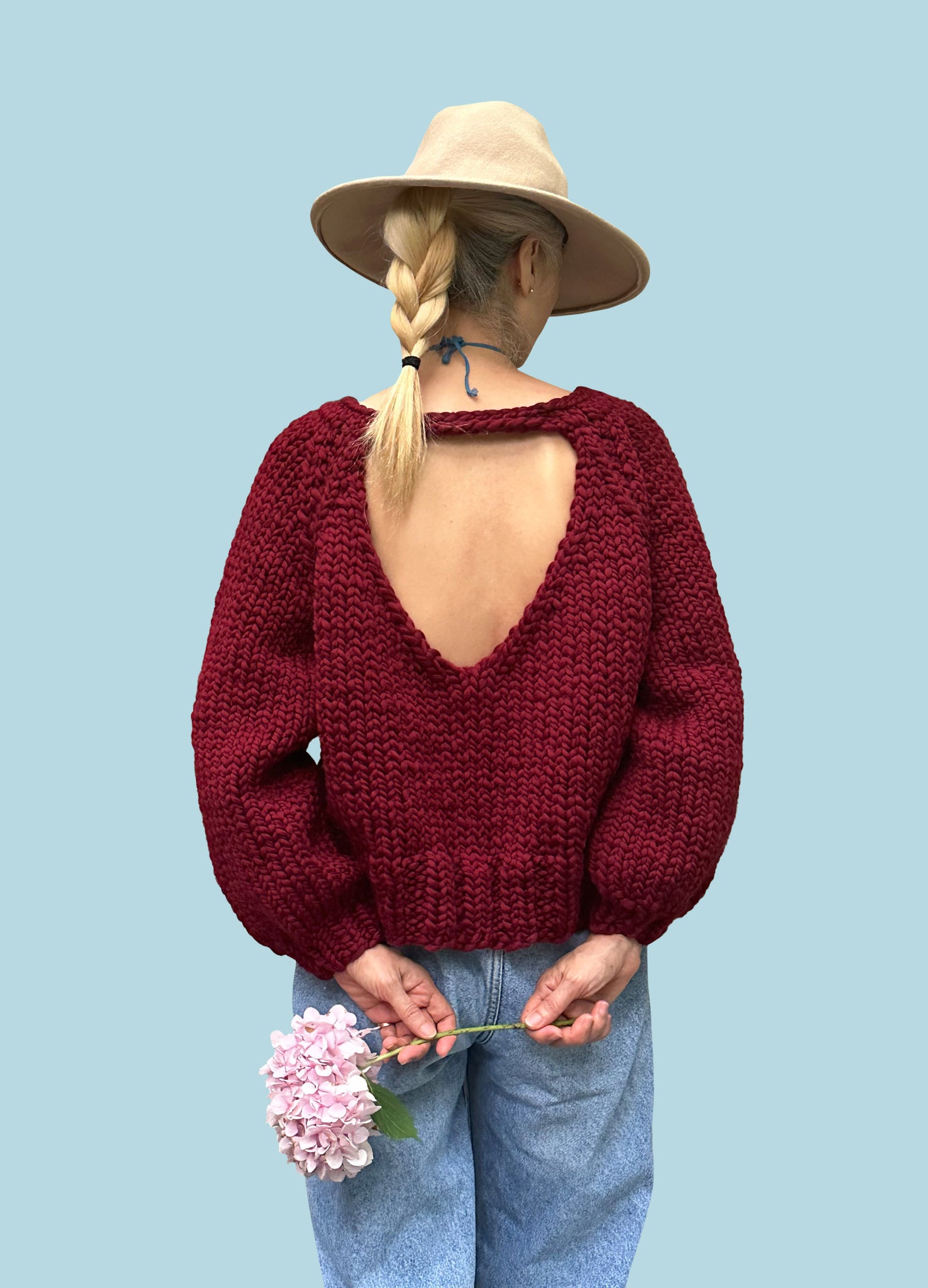 DIY Kit - Sweetheart Sweater - Merino No. 5