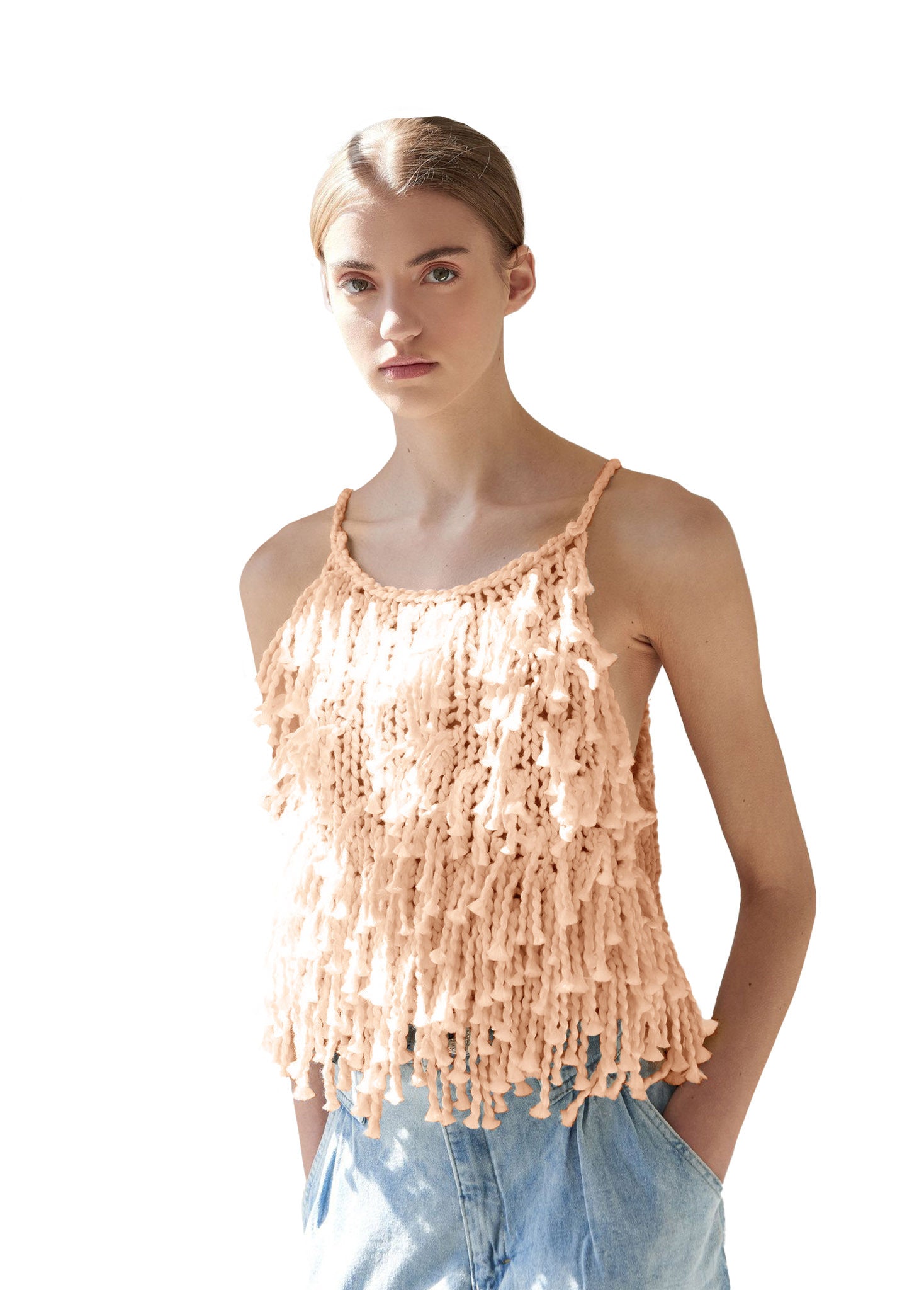 Fringe Crop Top Cotton SALE – Loopy Mango