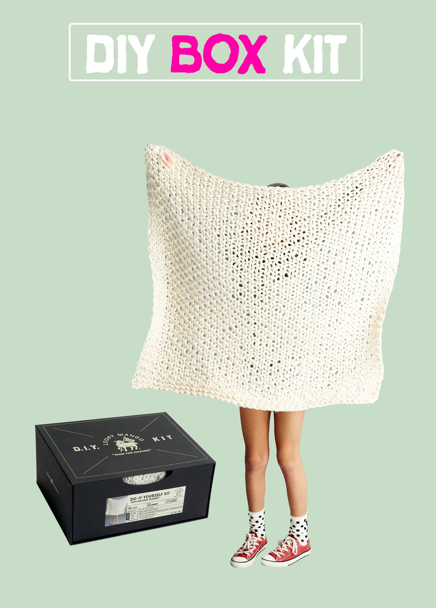 DIY Box Kit - Baby Blanket - Big Cotton