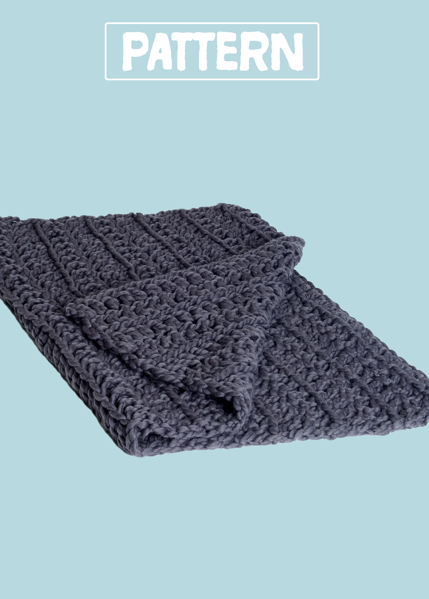 Crochet Baby Blanket PATTERN- Merino – Loopy Mango