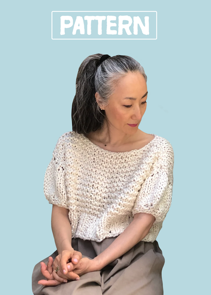 トップス Herlipto Cropped Puff Sleeve Knit Top Prettyui Puff Long Sleeve Floral Print Crop Tops for Women