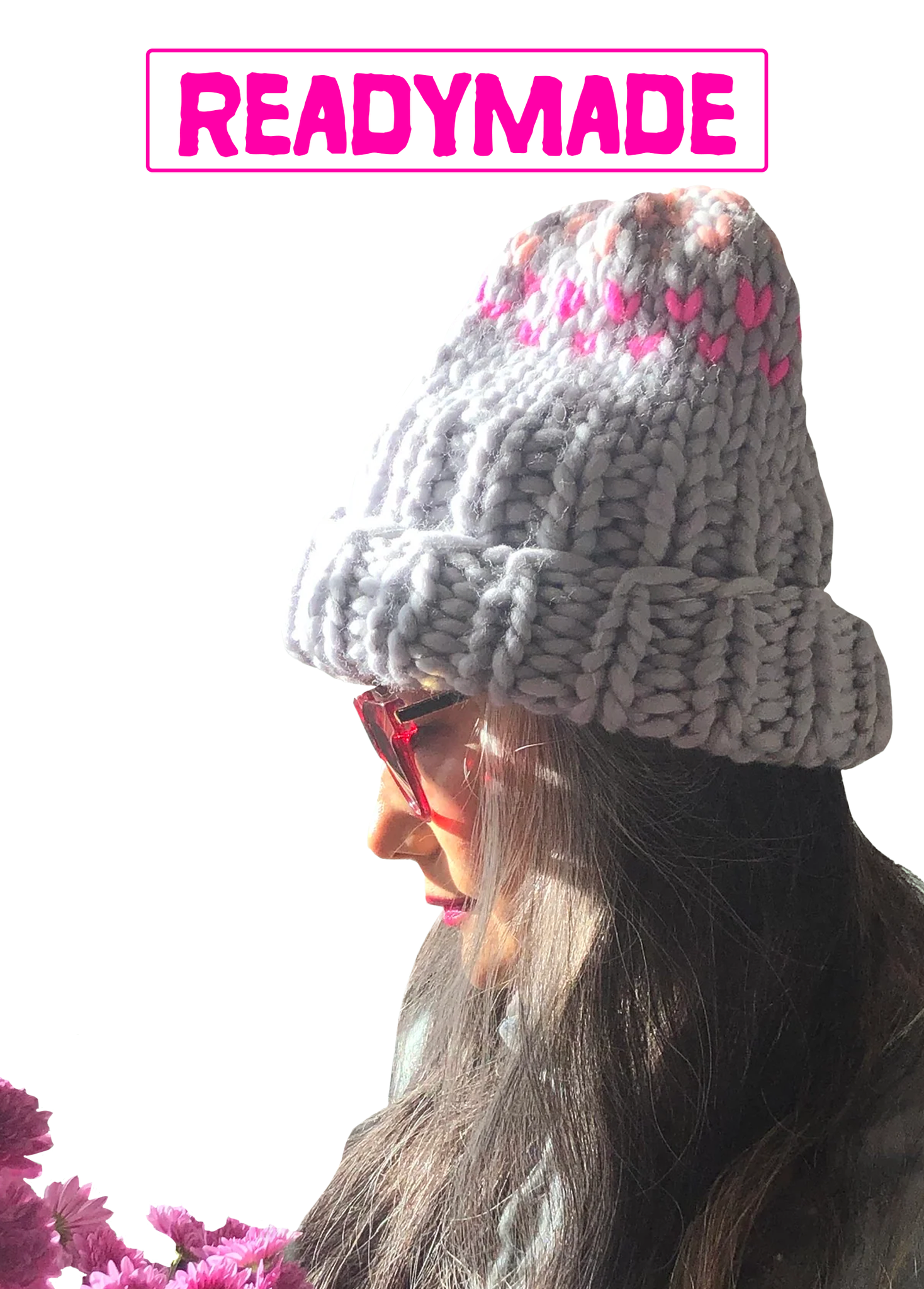 Edelweiss Hat with 3 colors - Merino