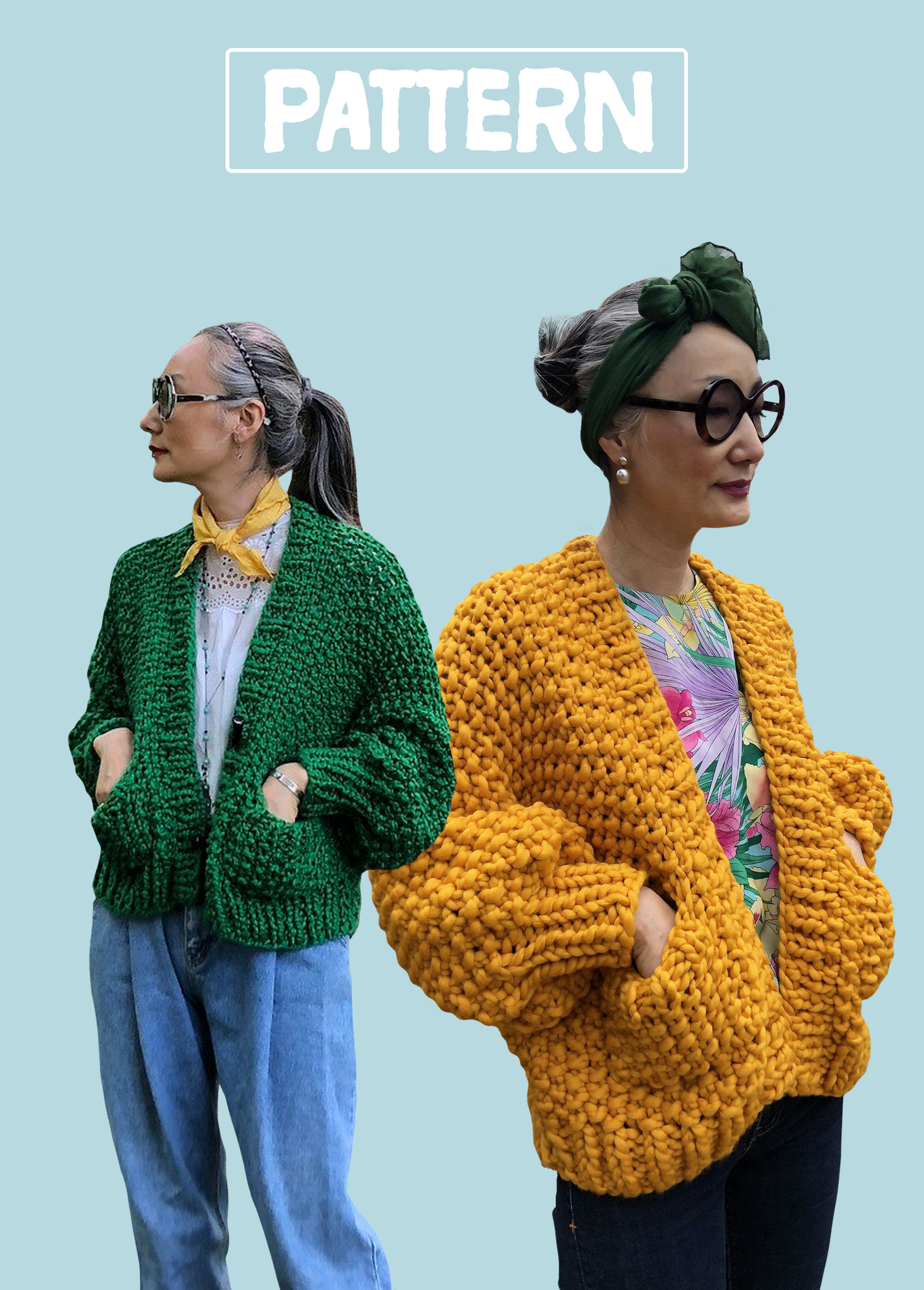 Everyday Cardigan PATTERNS- Merino AND Big Cotton – Loopy Mango