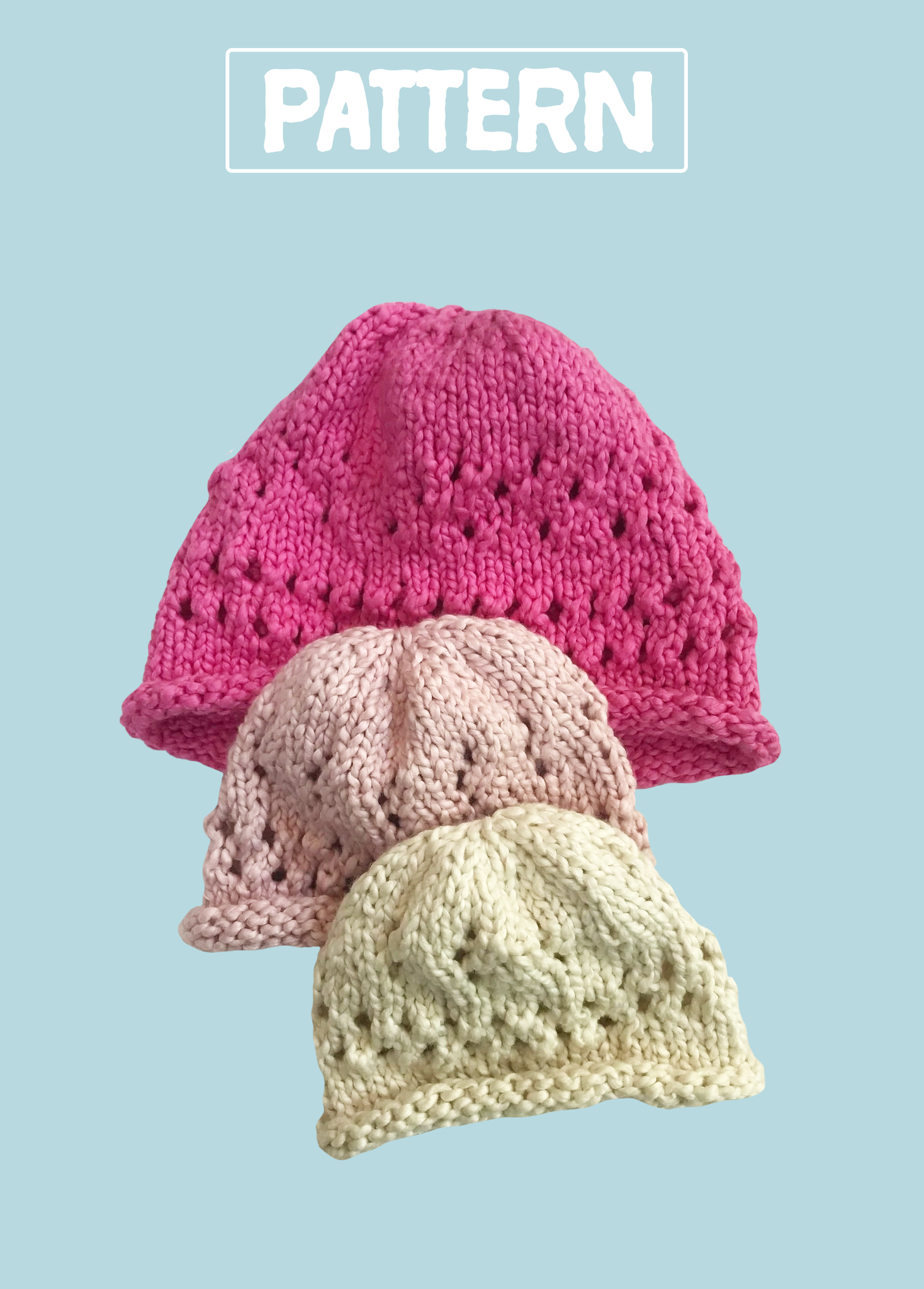 Summer knitted hat patterns sales