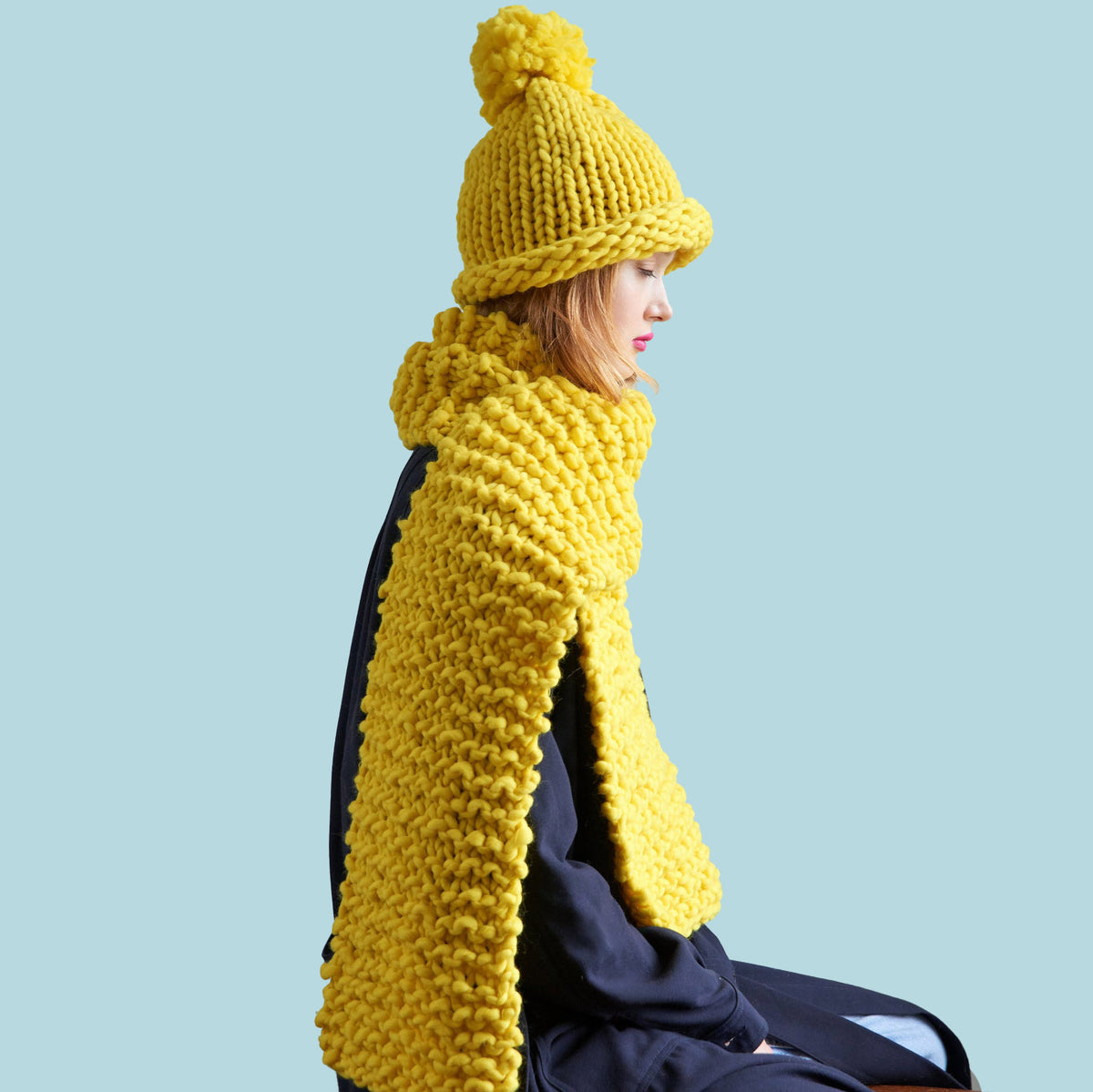 Loopy Jacket Loopy Mango: Made for Making - Yarn & DIY kits - Learn to Knit with us