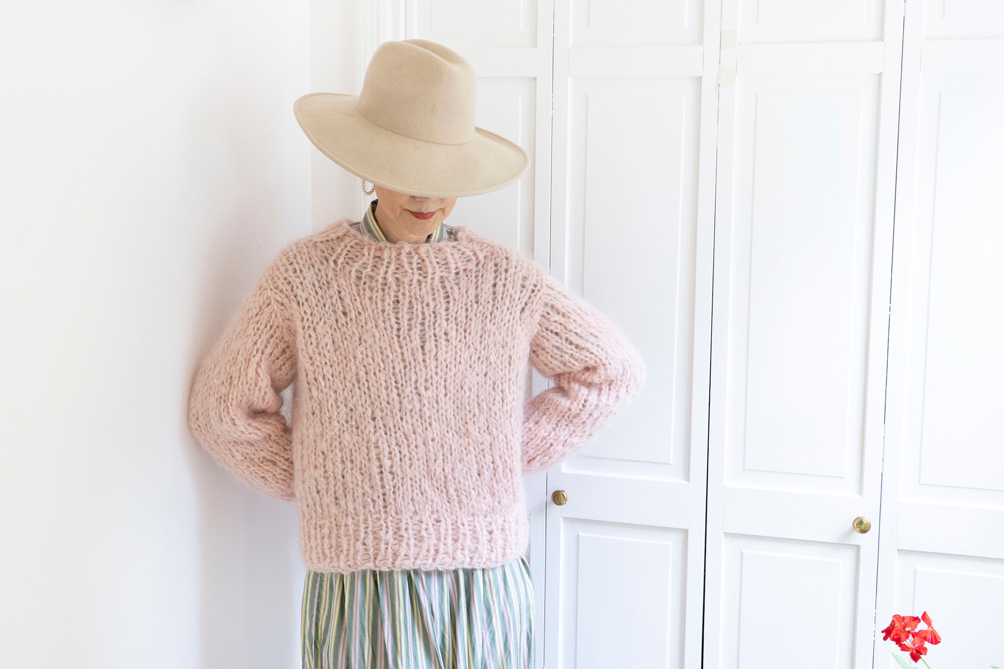 Angora Cardigan Patterns Mohair Sweater PATTERN- Mohair So Soft – Loopy Mango