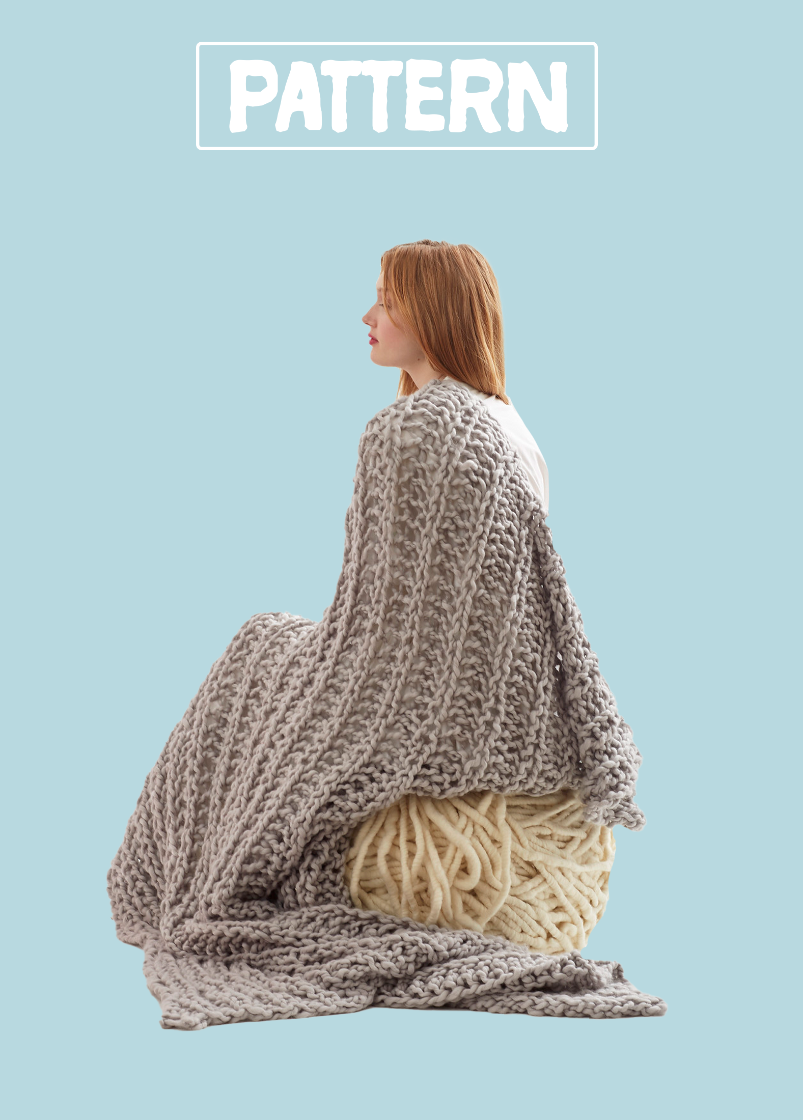 Nantucket Throw Super chunky knit blanket – Loopy Mango