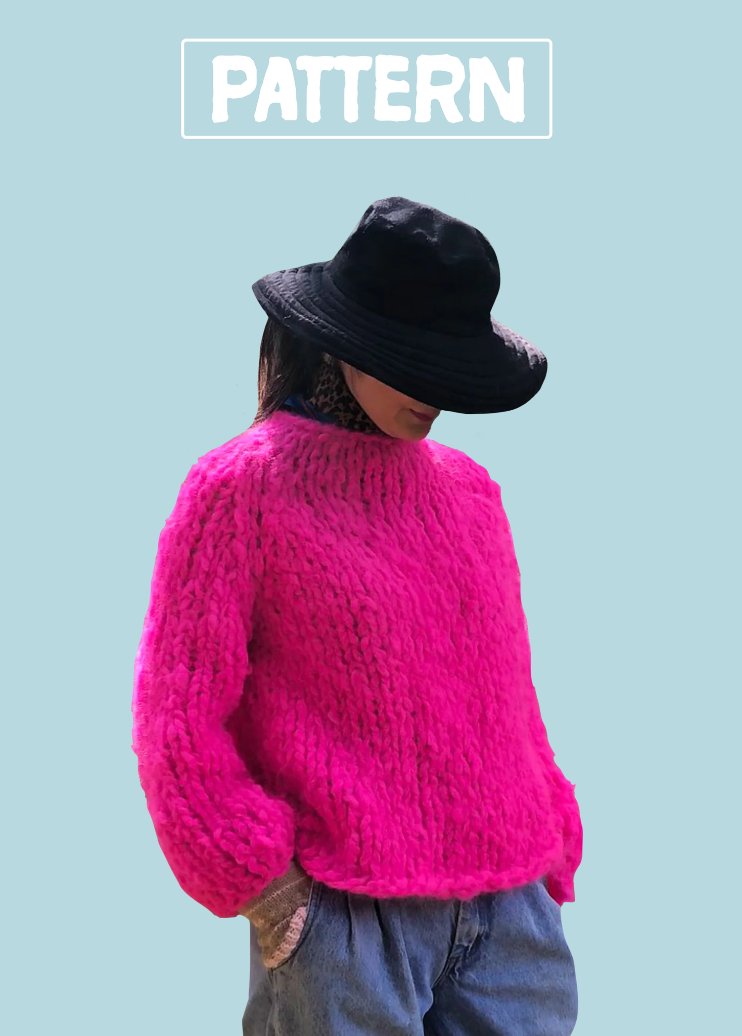 Fluffy Sweater PATTERN- Fluffy Alpaca