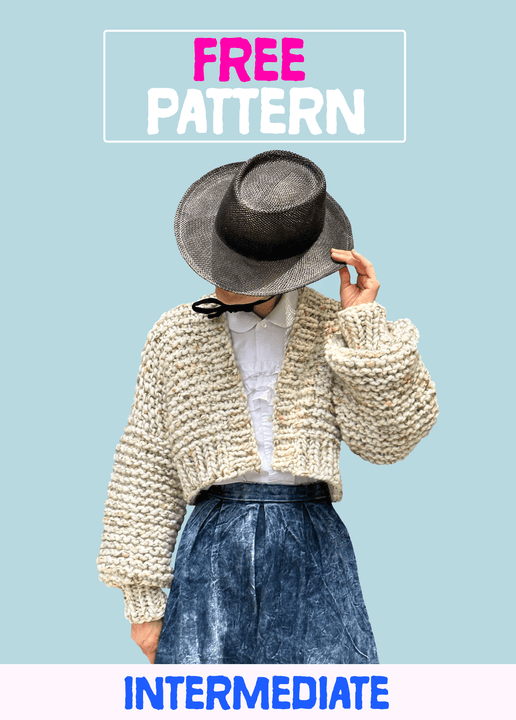 FREE My First Cardigan PATTERN- Merino No. 5