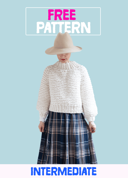 FREE My First Sweater PATTERN - Merino No. 5