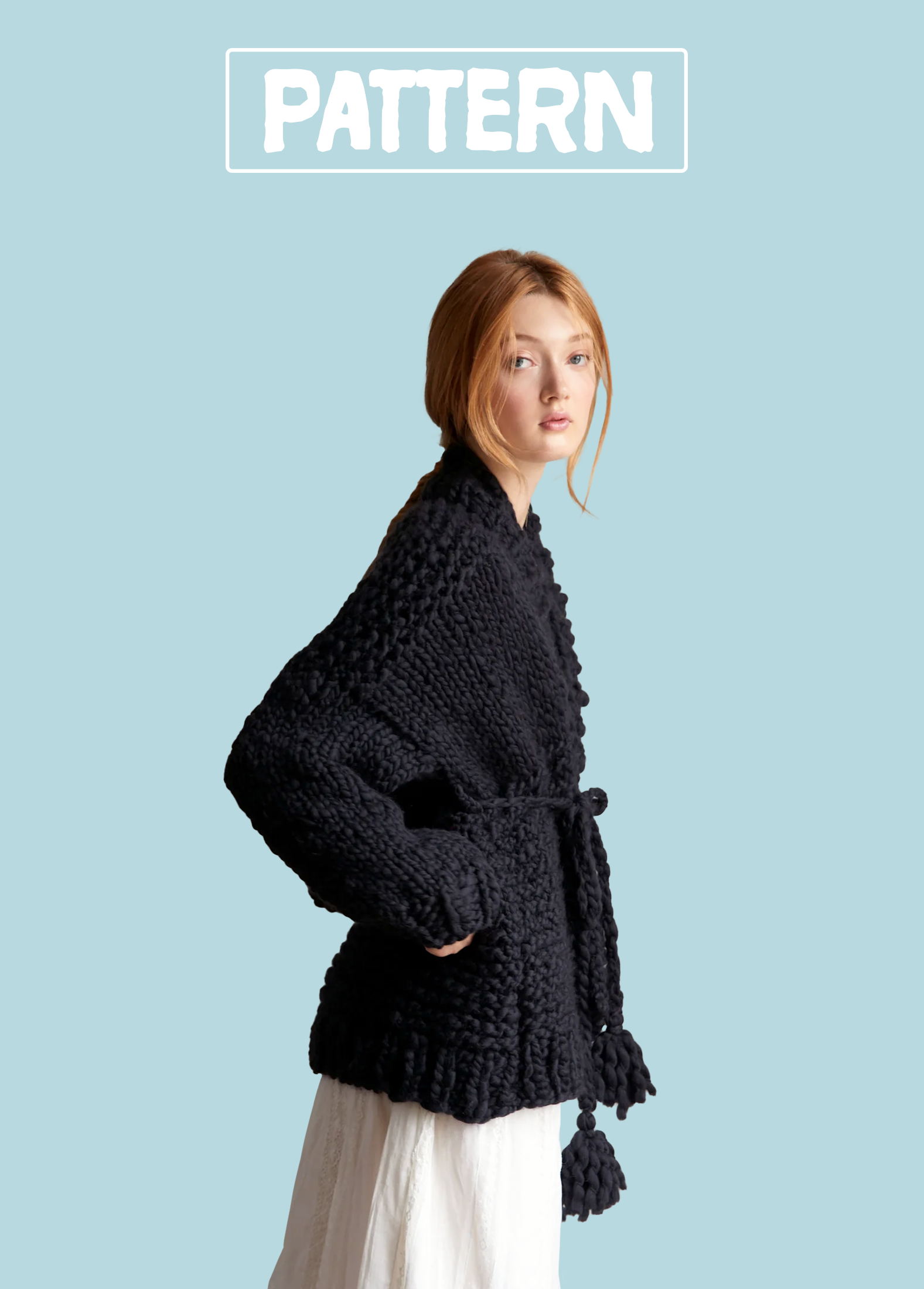 Free Spirit Cardigan PATTERN- Merino No. 5 – Loopy Mango