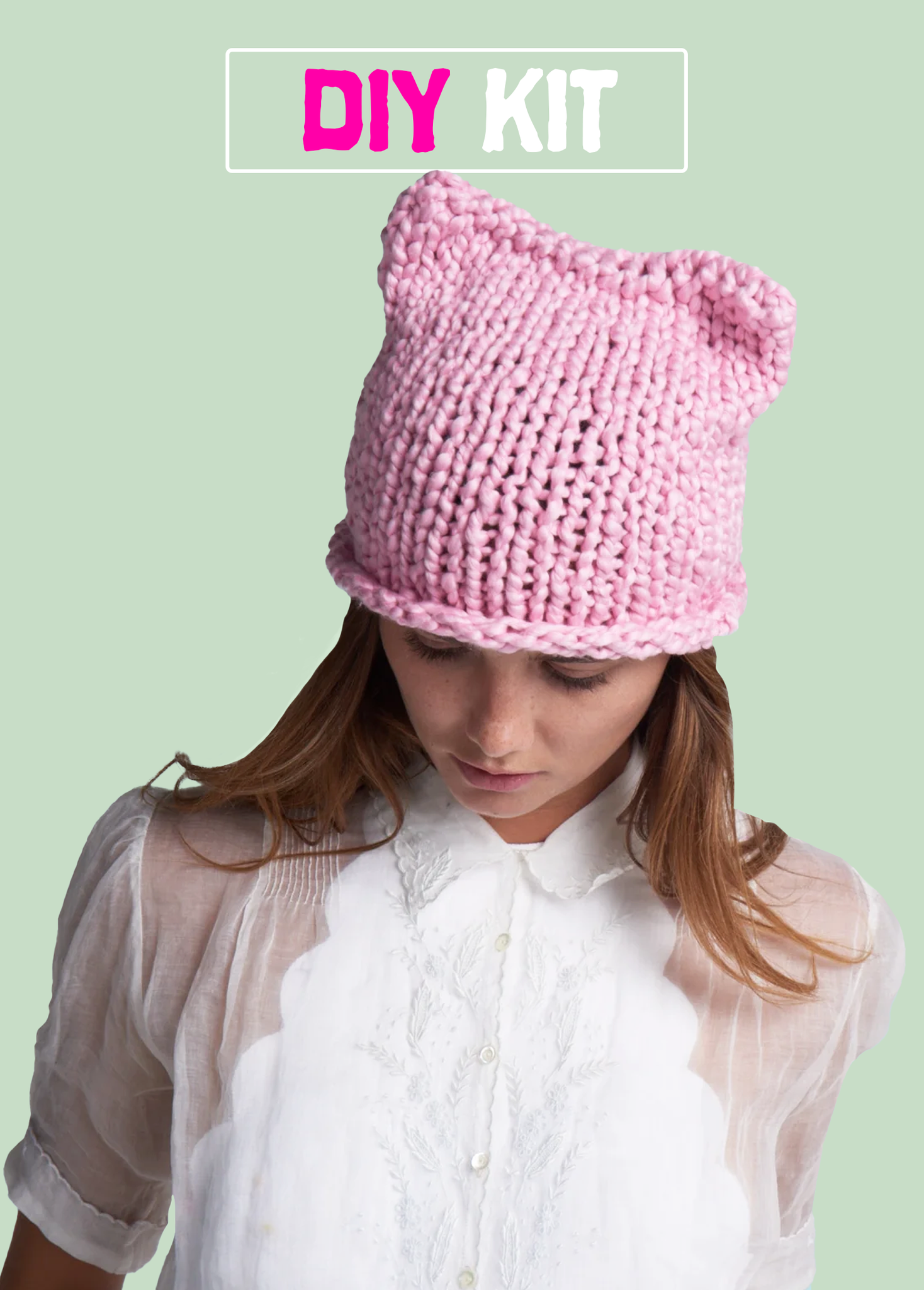 DIY Kit - Kitty Hat - Big Cotton