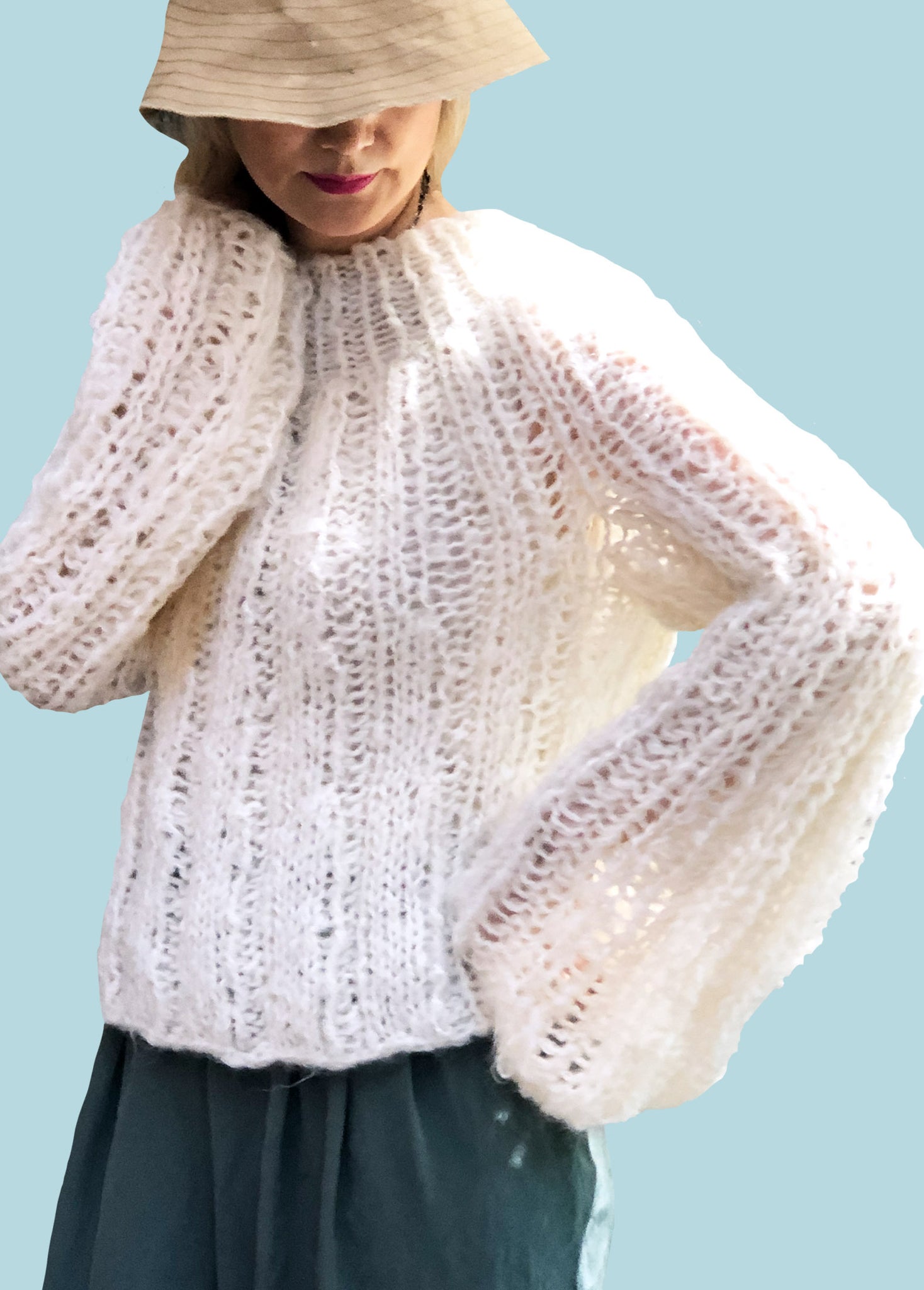 Soft Dream Sweater PATTERN - Mohair So Soft
