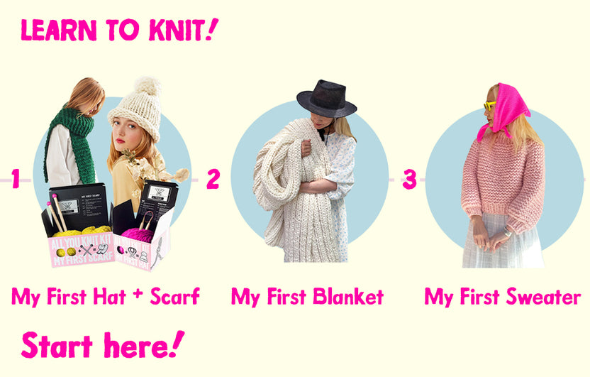 Loopy Mango: Made for Making - Yarn & DIY kits - Learn to Knit with us