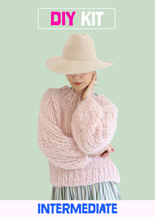 DIY Kit - Sweater - Mohair So Soft