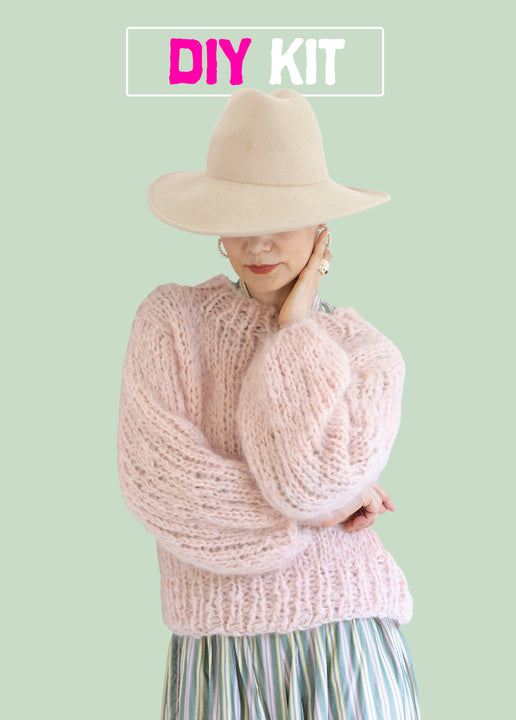 DIY Kit - Sweater - Mohair So Soft