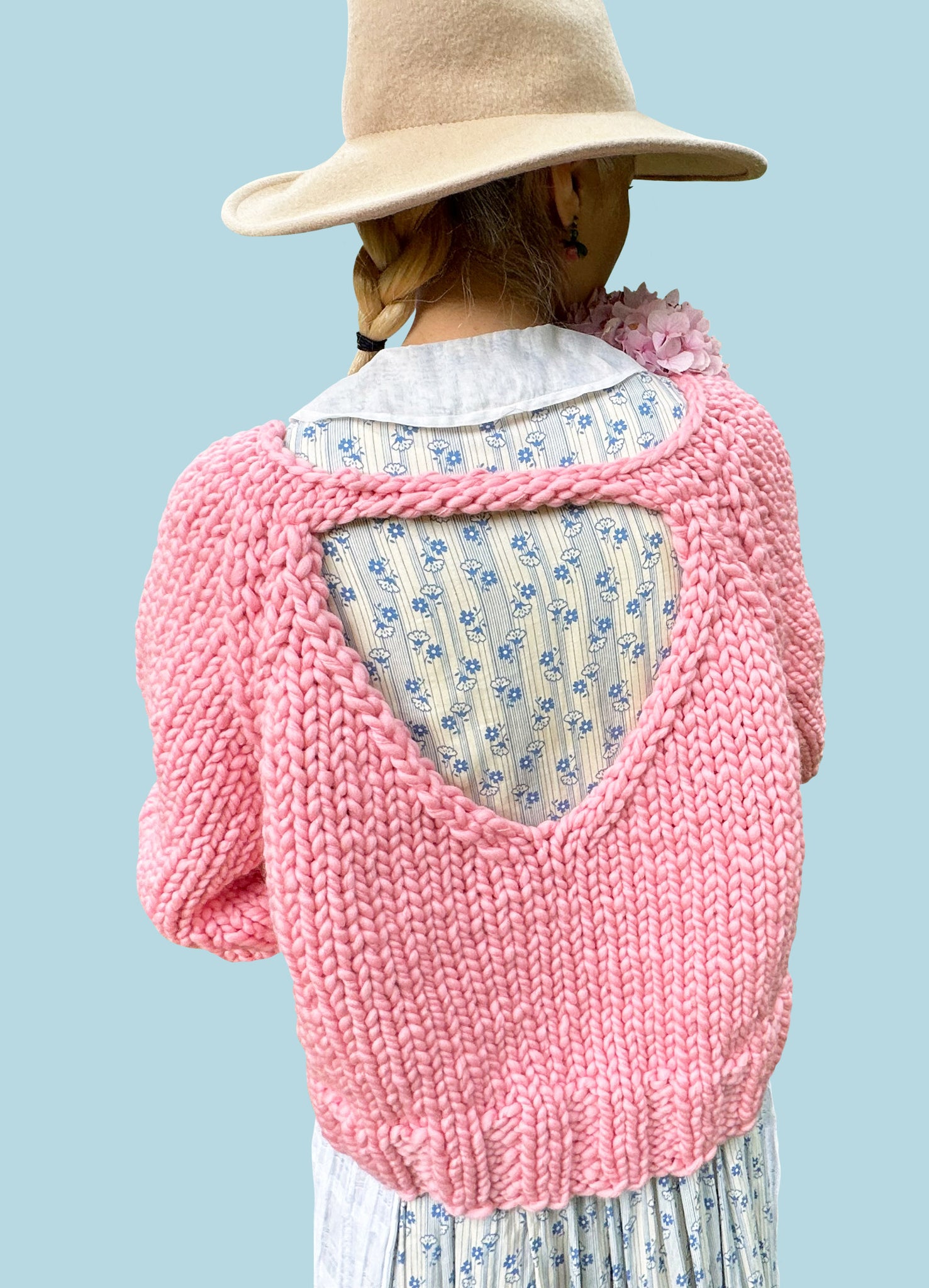 Video Class: How To Knit Sweetheart Sweater Step-by-Step