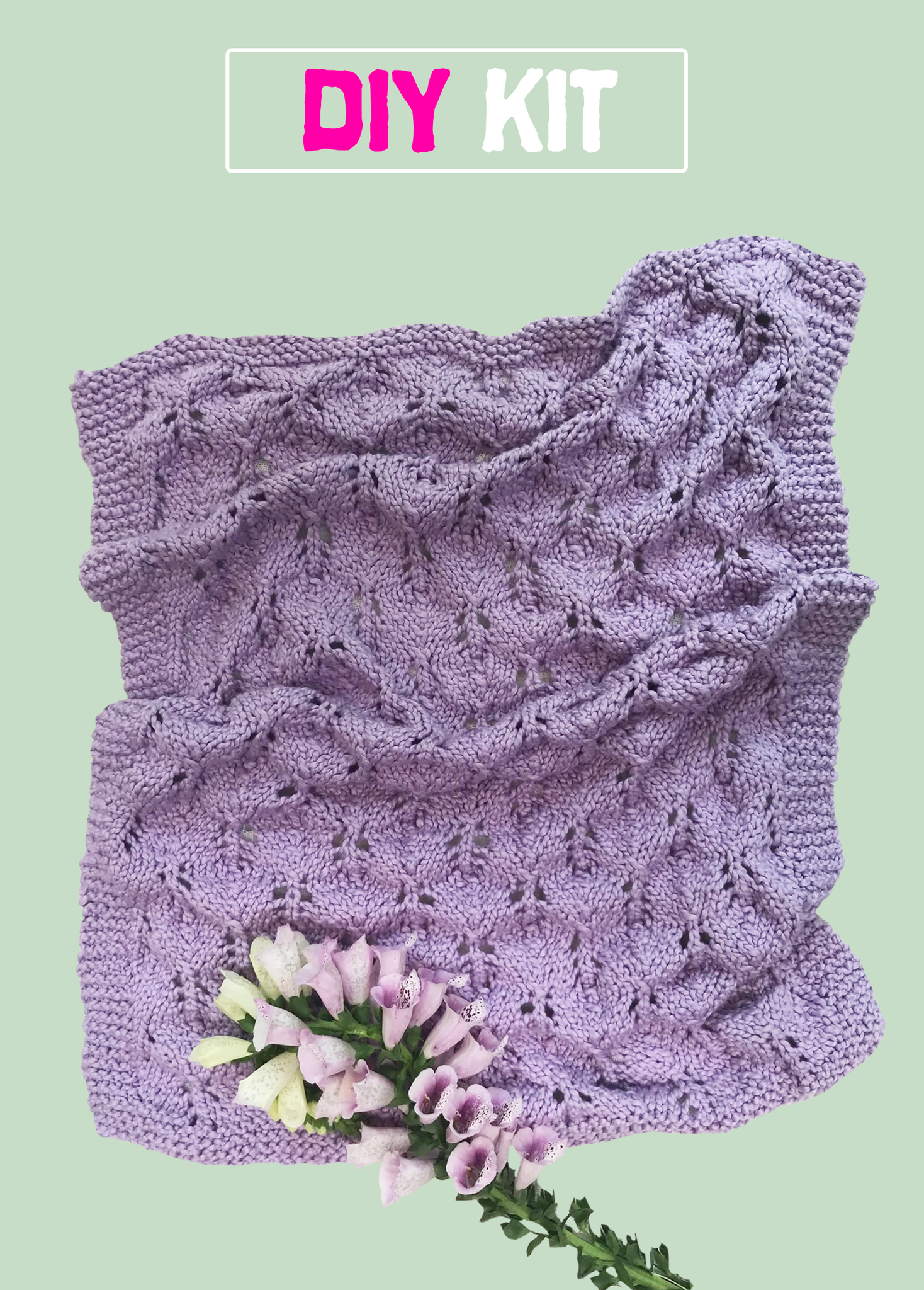 DIY Kit - Pinecone Baby Blanket - Summer