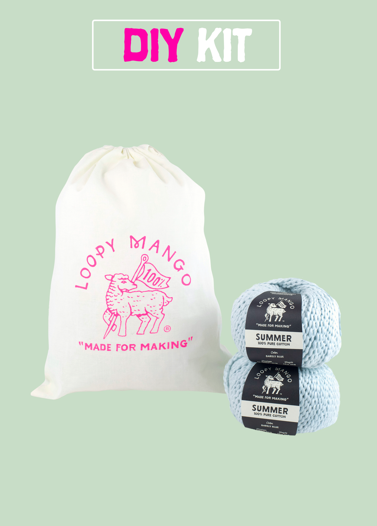 Loopy Mango: Made for Making - Yarn & DIY kits - Learn to Knit with us