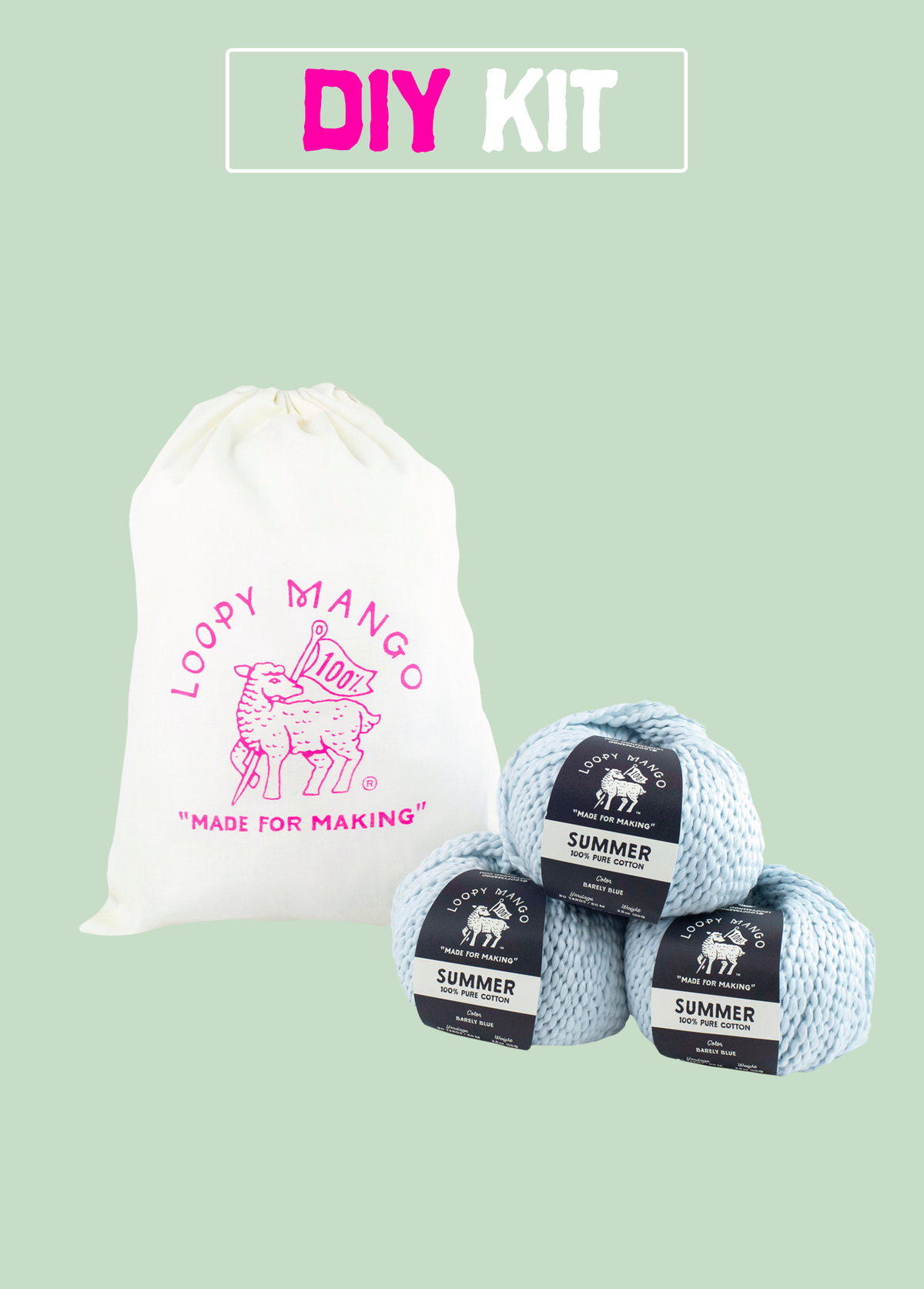 Loopy Mango: Made for Making - Yarn & DIY kits - Learn to Knit with us